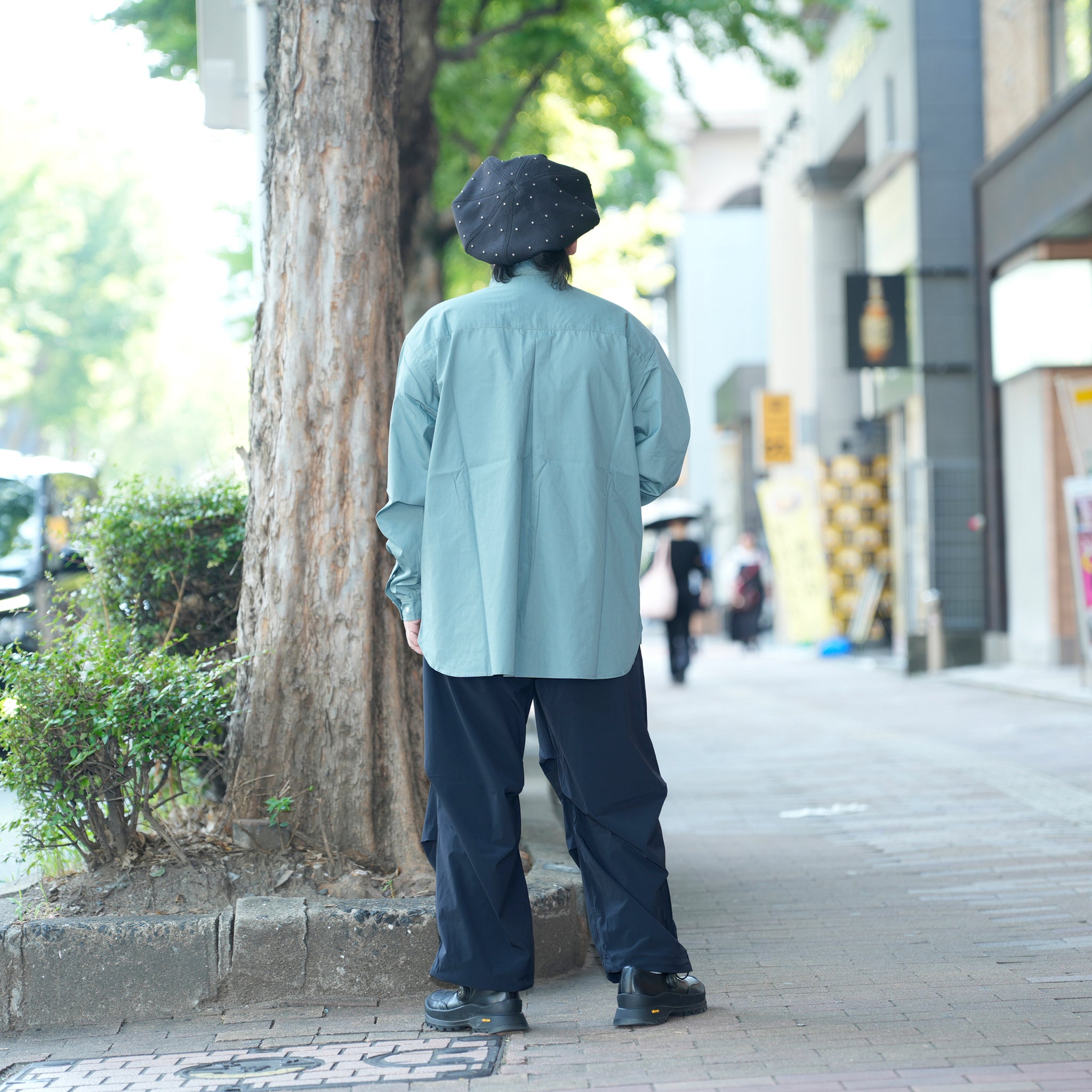 レギュラーカラーシャツ | Color_Color: Green Shade | No__207_color: green shade【UNTRACE_アントレース】