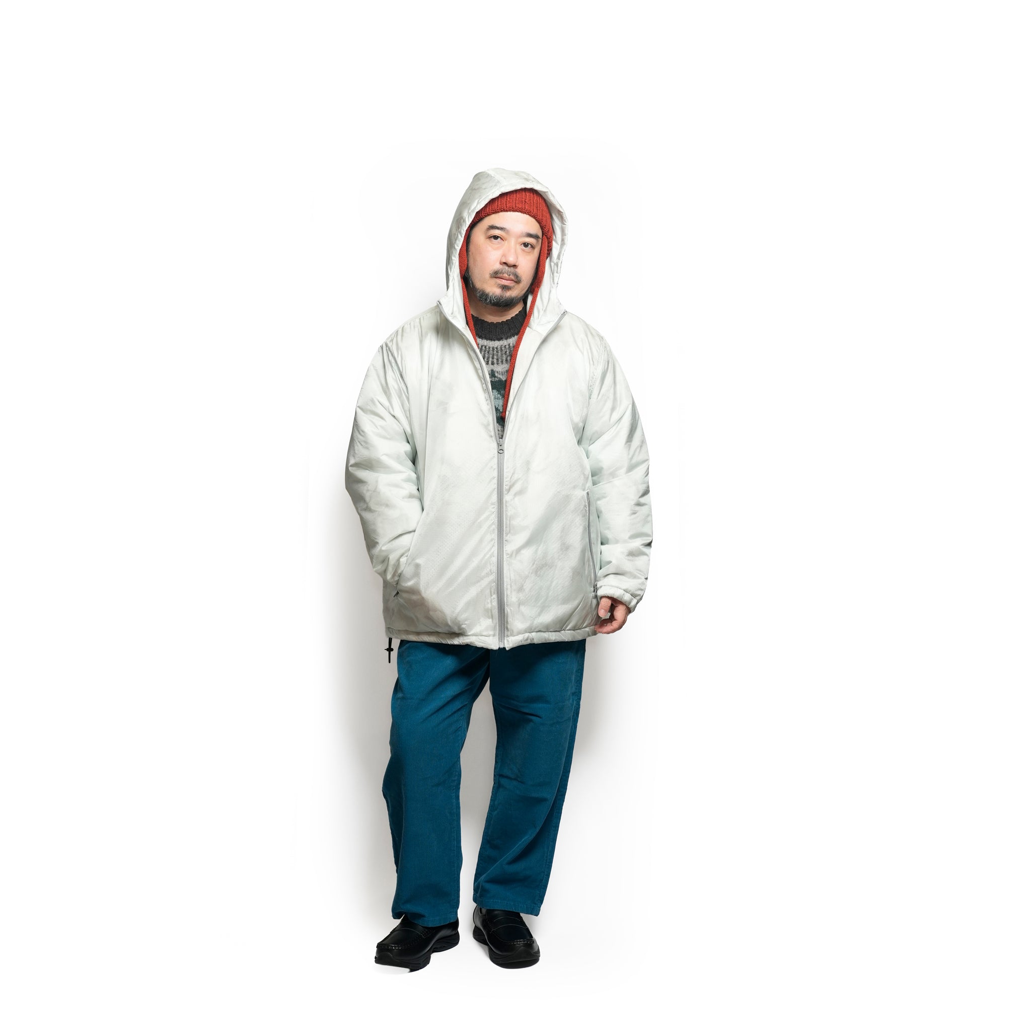MARBLE Mt.PARKA | Color_Milk | No_voo-1253_milk【VOO_ヴォー】