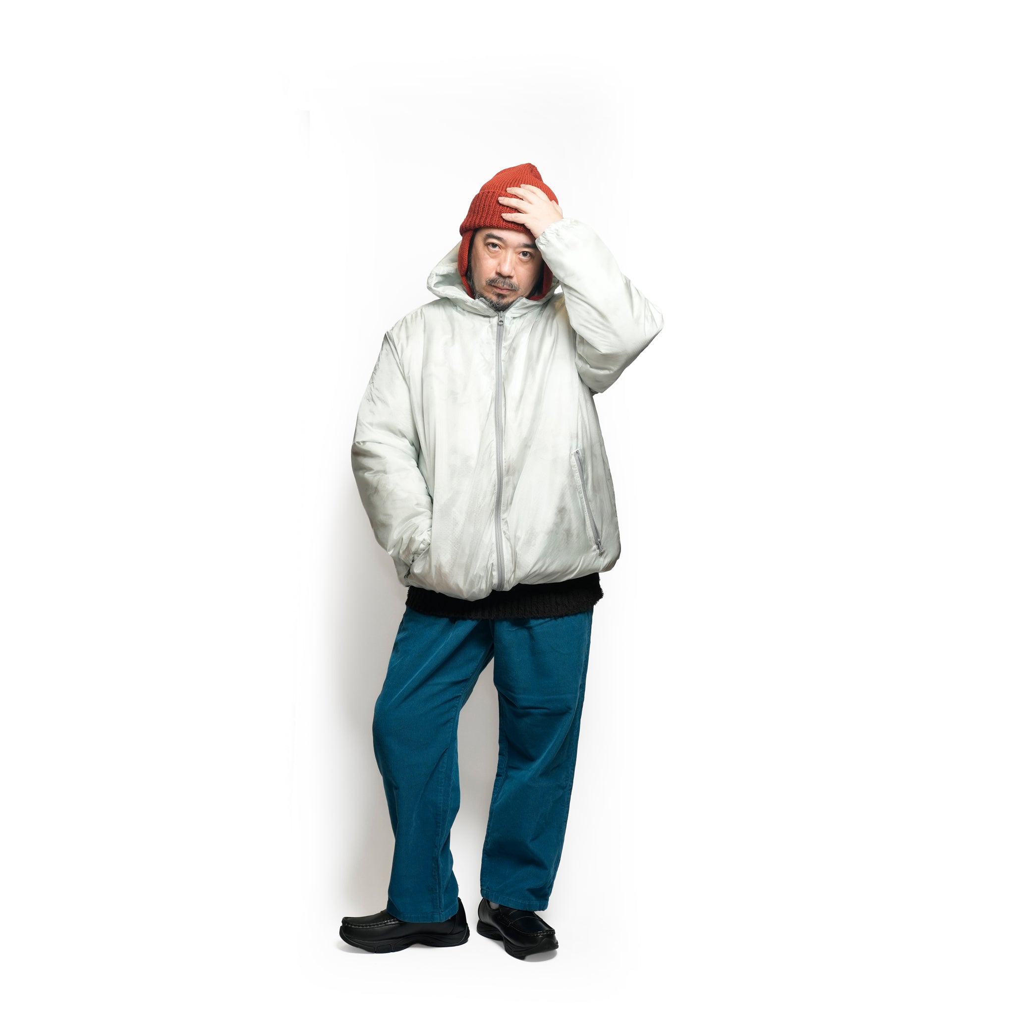 MARBLE Mt.PARKA | Color_Milk | No_voo-1253_milk【VOO_ヴォー】