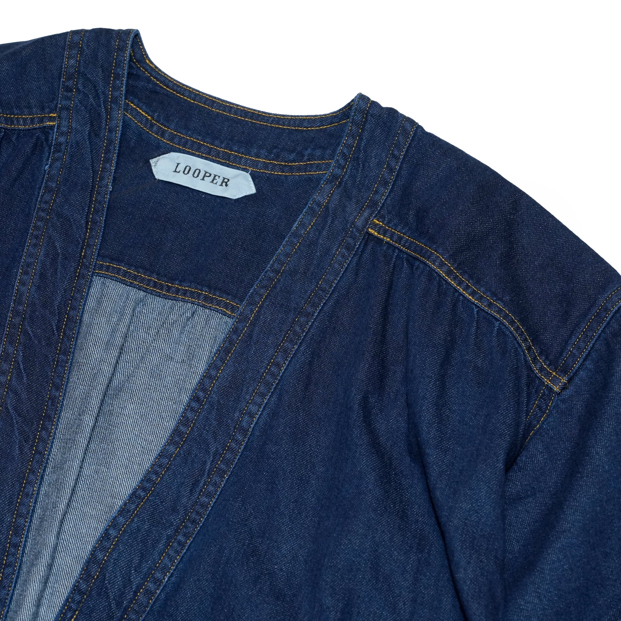 Denim Tops | Color_Navy | No_l-to002_navy【Looper_ルーパー】