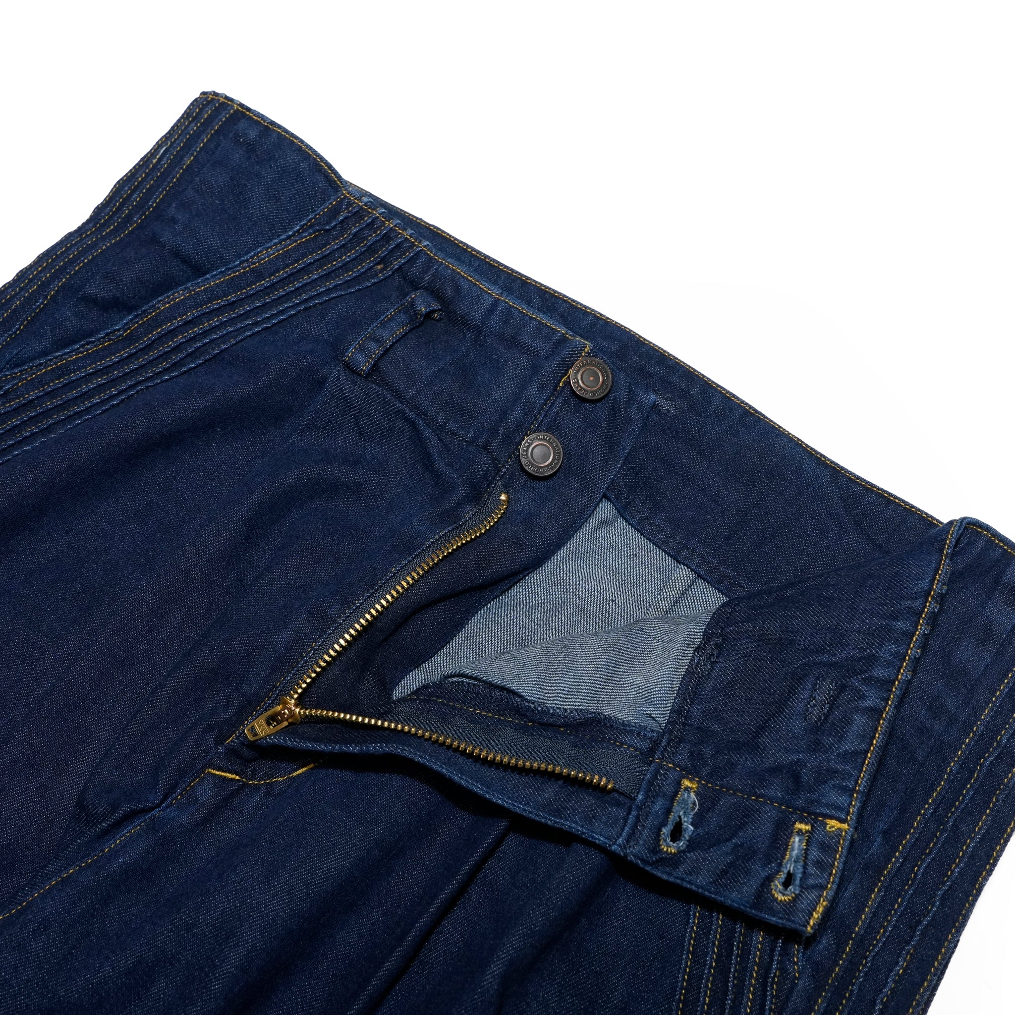 Denim Pants | Color_Navy | No_l-pa002_navy【Looper_ルーパー】