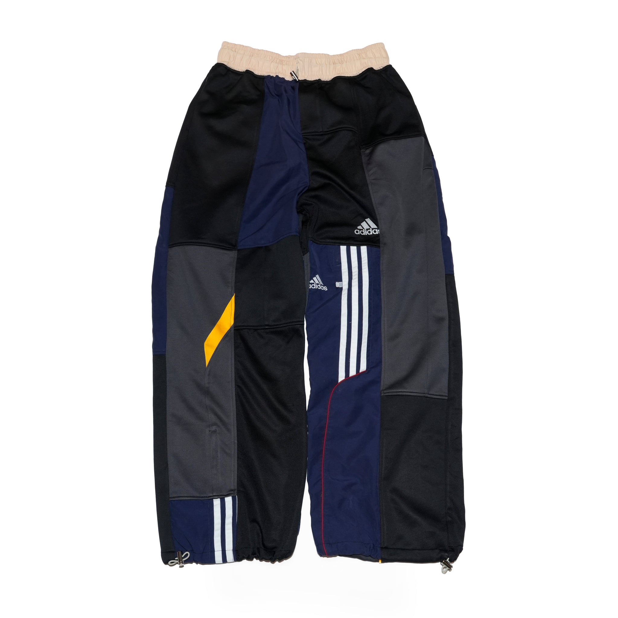AT-253 | リメイクジャージパッチワークPT | Color:Multi_26 | Size:2【REHERSALL_リハーズオール】