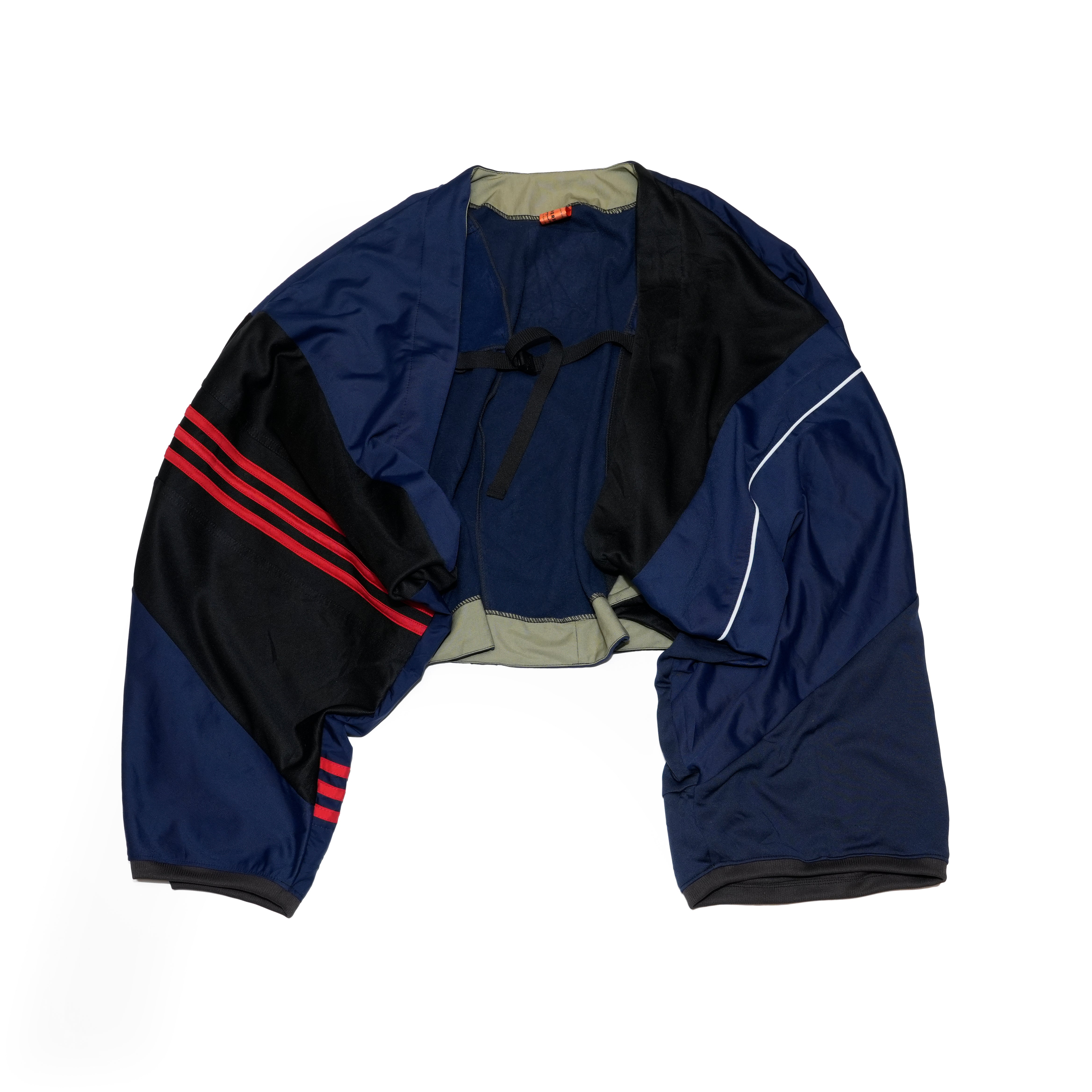 AT252 | ジャージパッチワークボレロ | Color:Multi_05 | Size-Free【REHERSALL_リハーズオール】