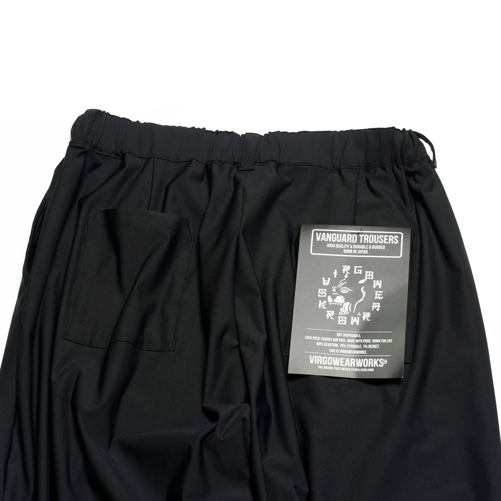 VG-PT-446 | GENIE FLEX BATTLE PANTS | Color:Black【VIRGOwearworks_ヴァルゴウェアワークス】