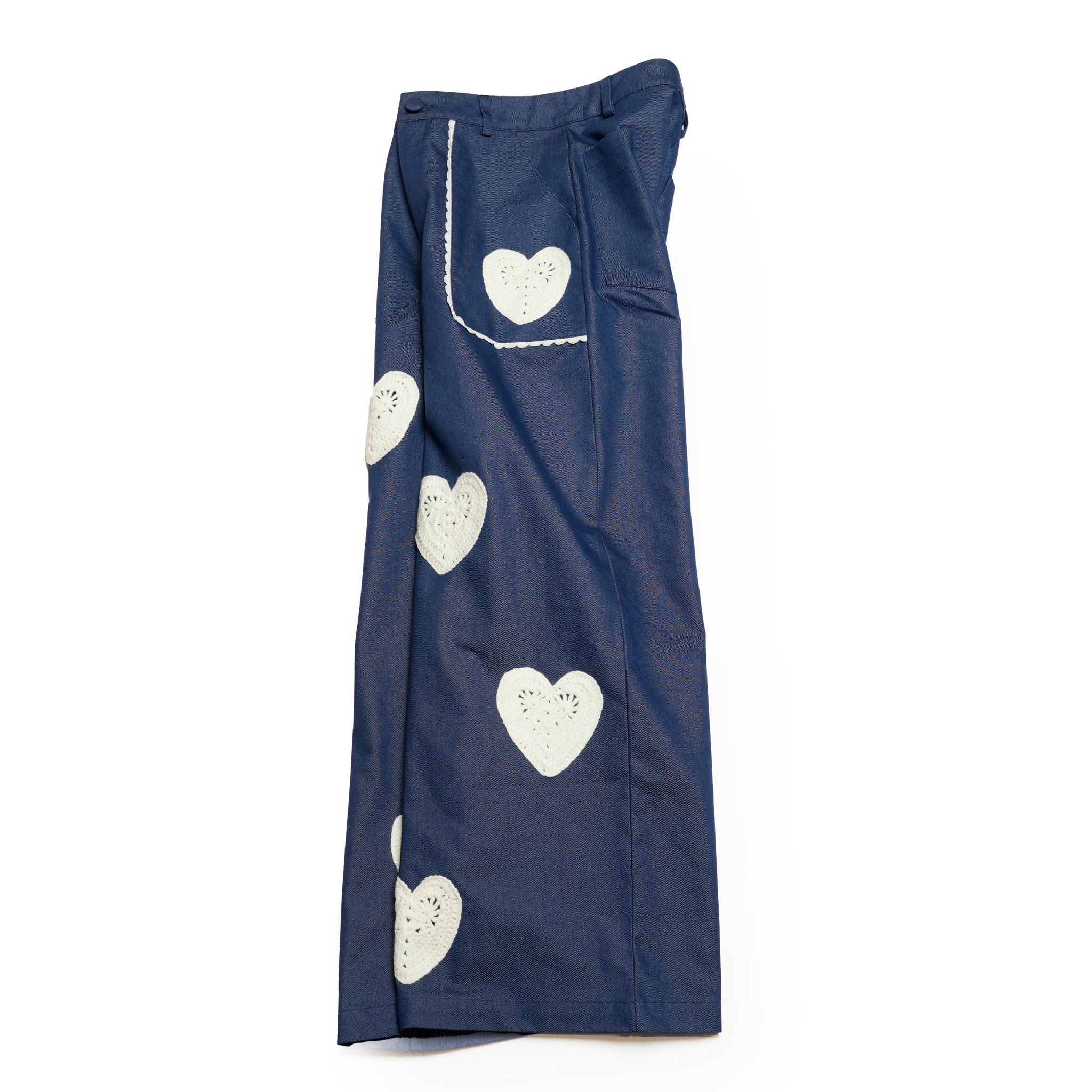 31SJ01TR221DEN_Denim | Heart to Heart Trousers | Color:Denim【SISTER JANE_シスタージェーン】