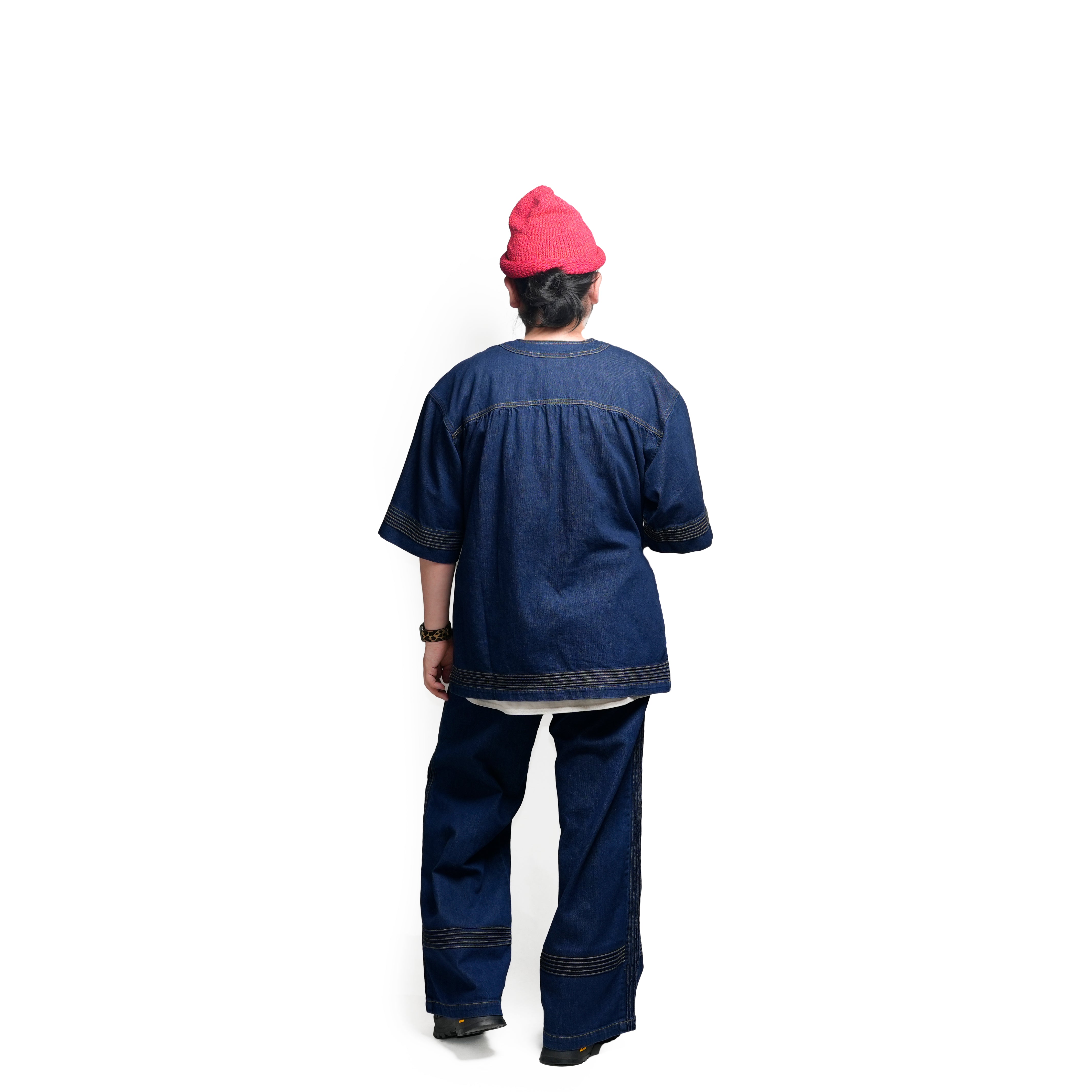 Denim Tops | Color_Navy | No_l-to002_navy【Looper_ルーパー】