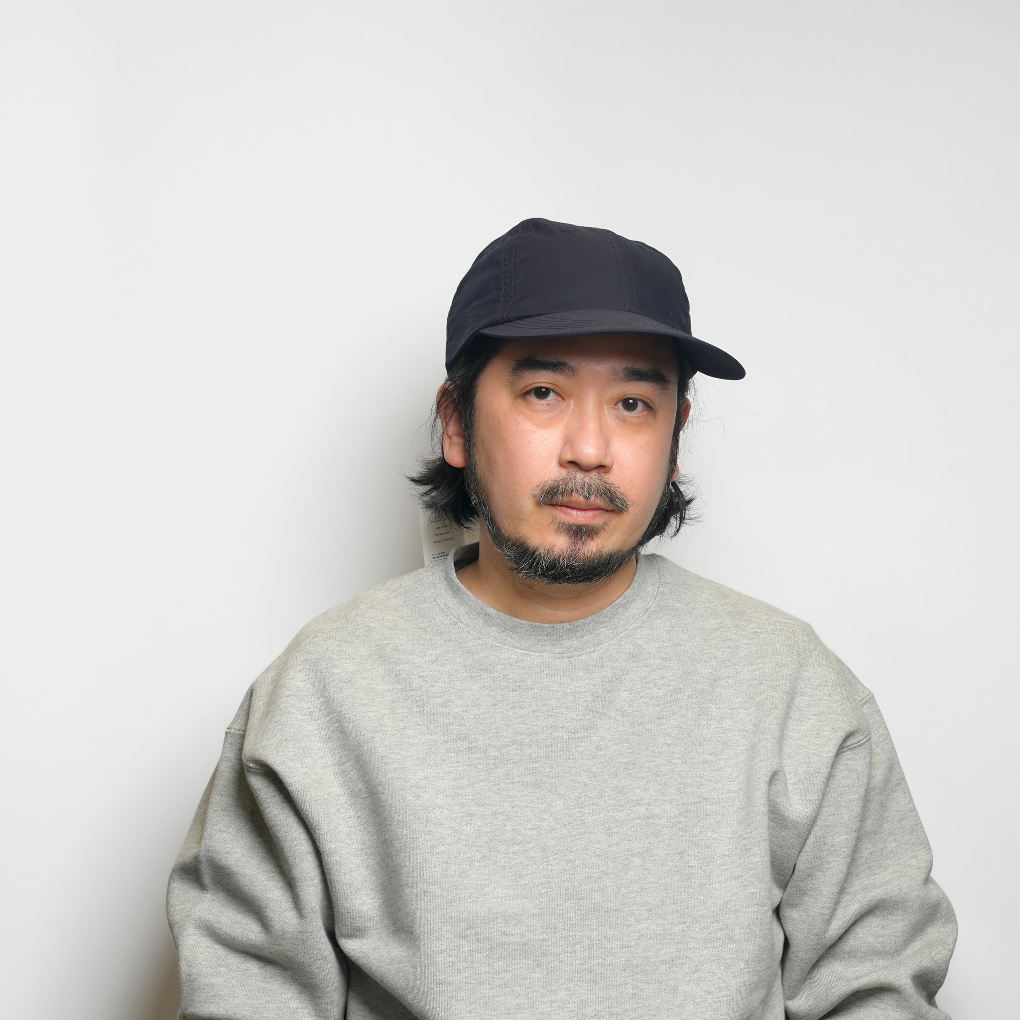 6 panel long brim cap | Color_D.Navy(P) | No_stf-001-d.navy(p)【SHARE THE FANTASY_シェアザファンタジー】