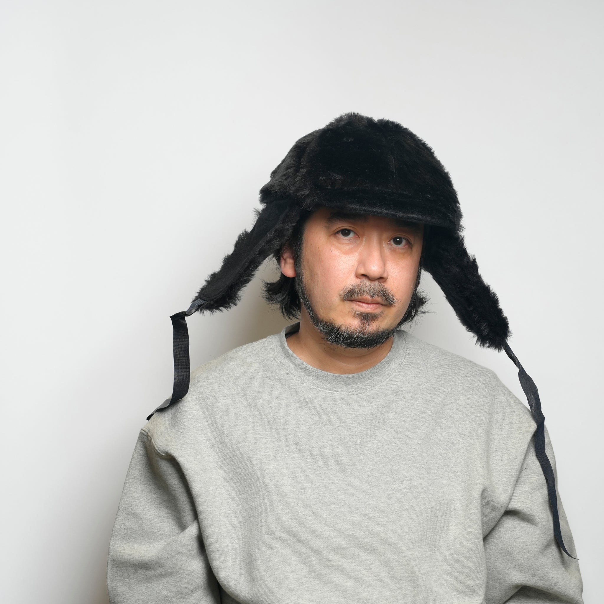 FUR DEERSTALKER – Black | ORIGINAL JOHN