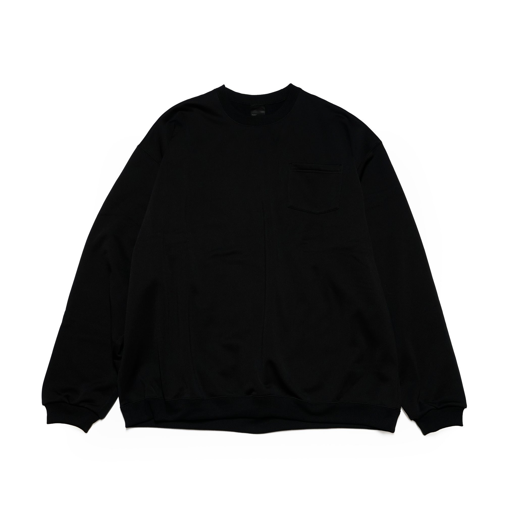 [ RELAX FIT SPORTS №144 ] Gildan cordura Pocket crew sw | Col_Black【RELAX FIT_リラックスフィット】