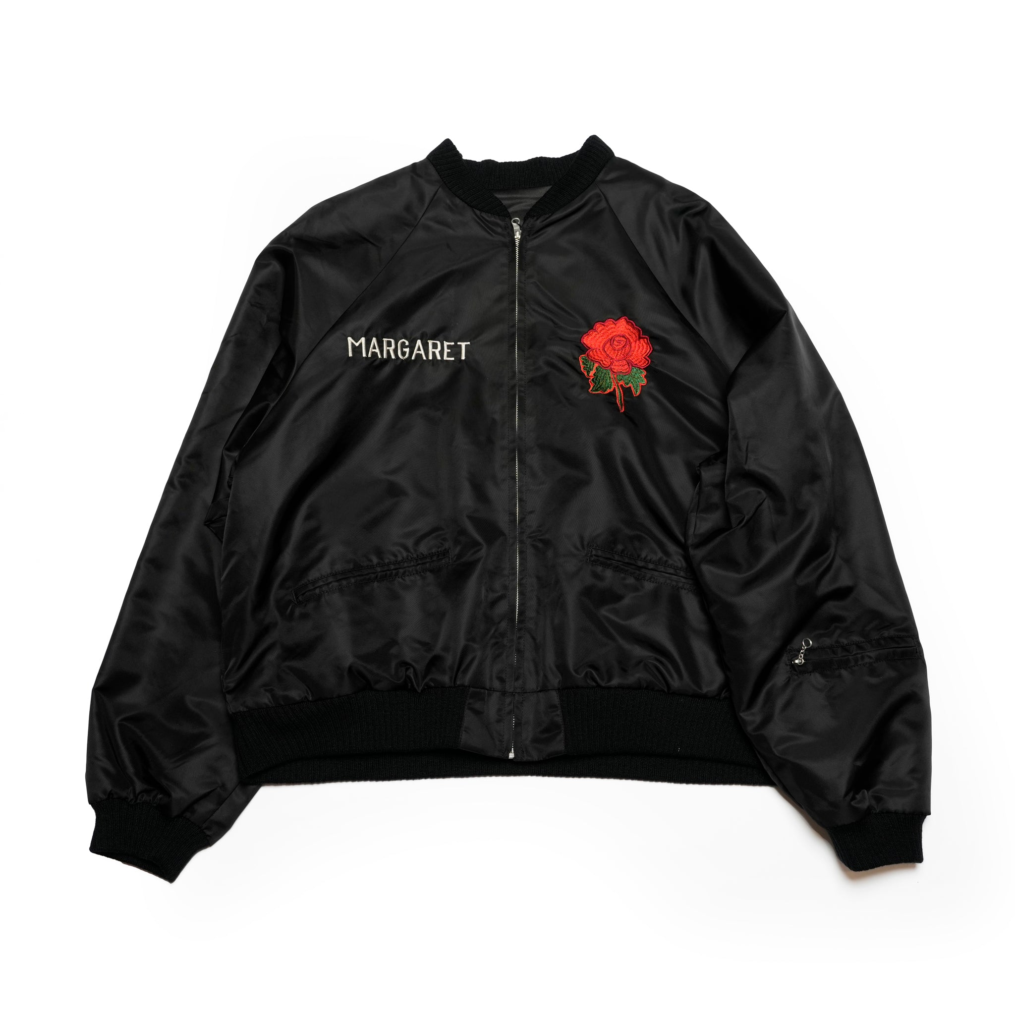 tl25s002_Nylon Black | souvenir germany 1961 jacket | Color:Nylon Black【THRIFTY LOOK_スリフティールック】