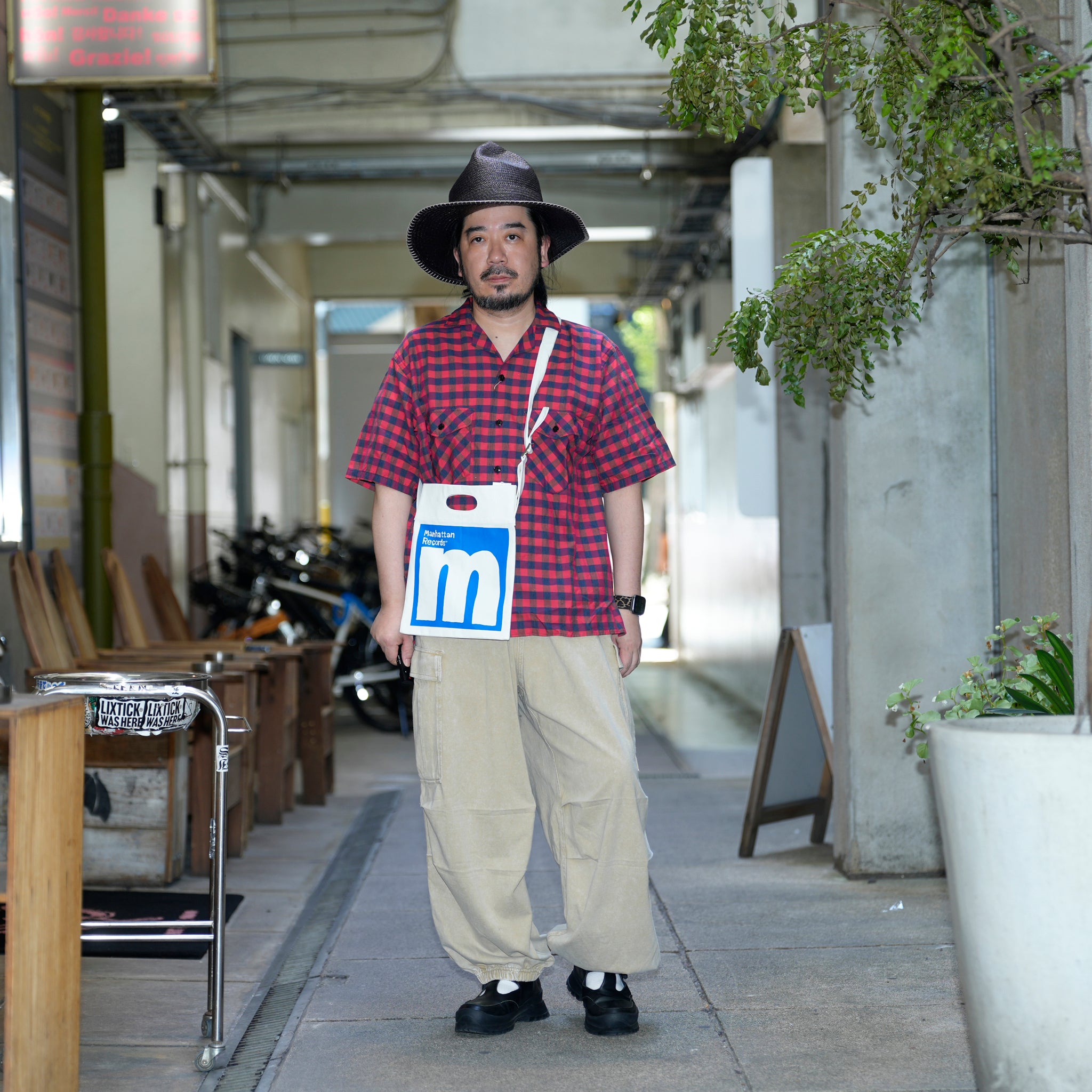 PETITE COLLAR S/S SHIRT *RED PLAID | Regular/Tall | HOMESICK MIX SERIES【CITYLIGHTS PRODUCTS_シティライツプロダクツ】