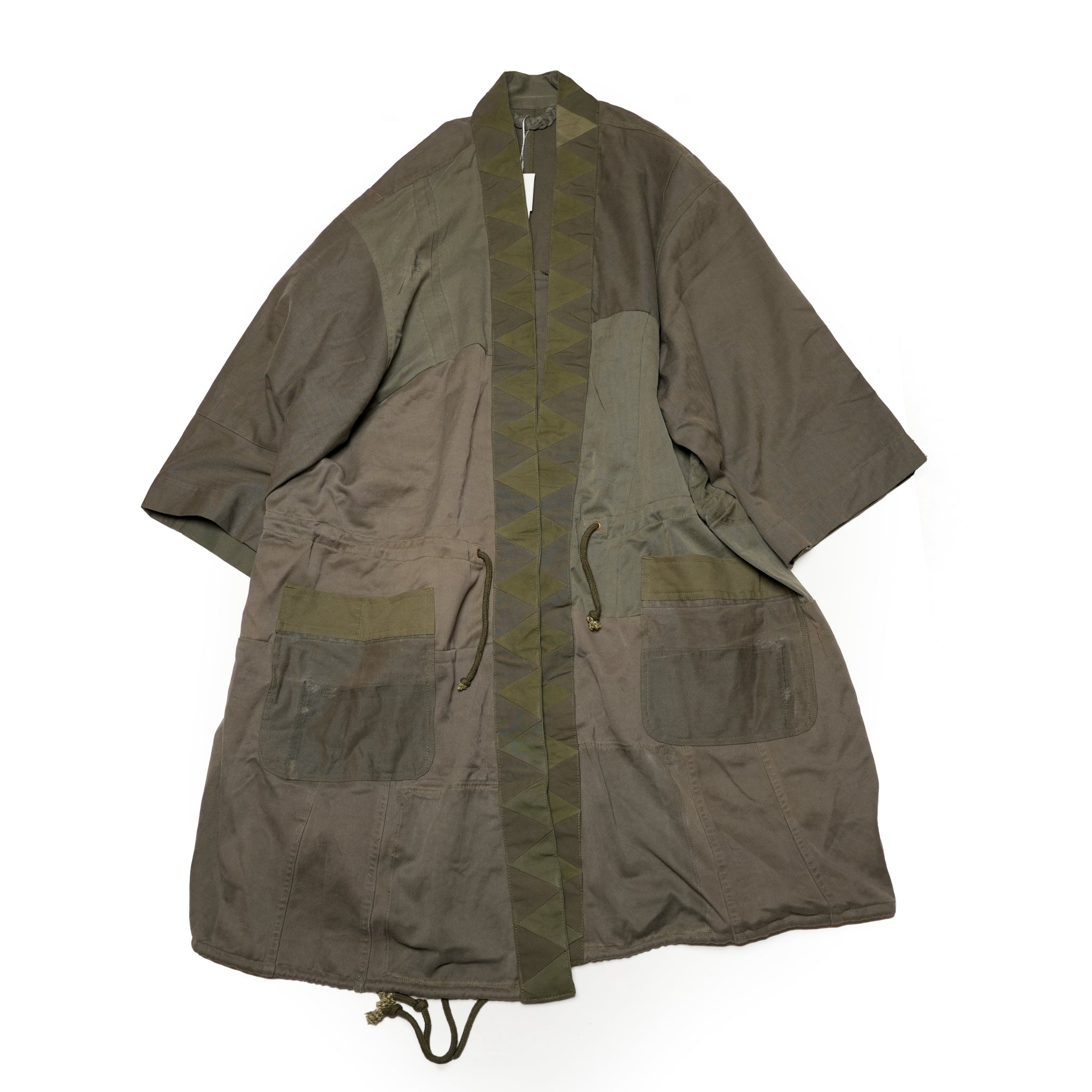 RJ2456003_01-ARMY | ZEN BARBARIAN COAT | Color:01-Army_D【NASNGWAM_ナスングワム】 (Copy)