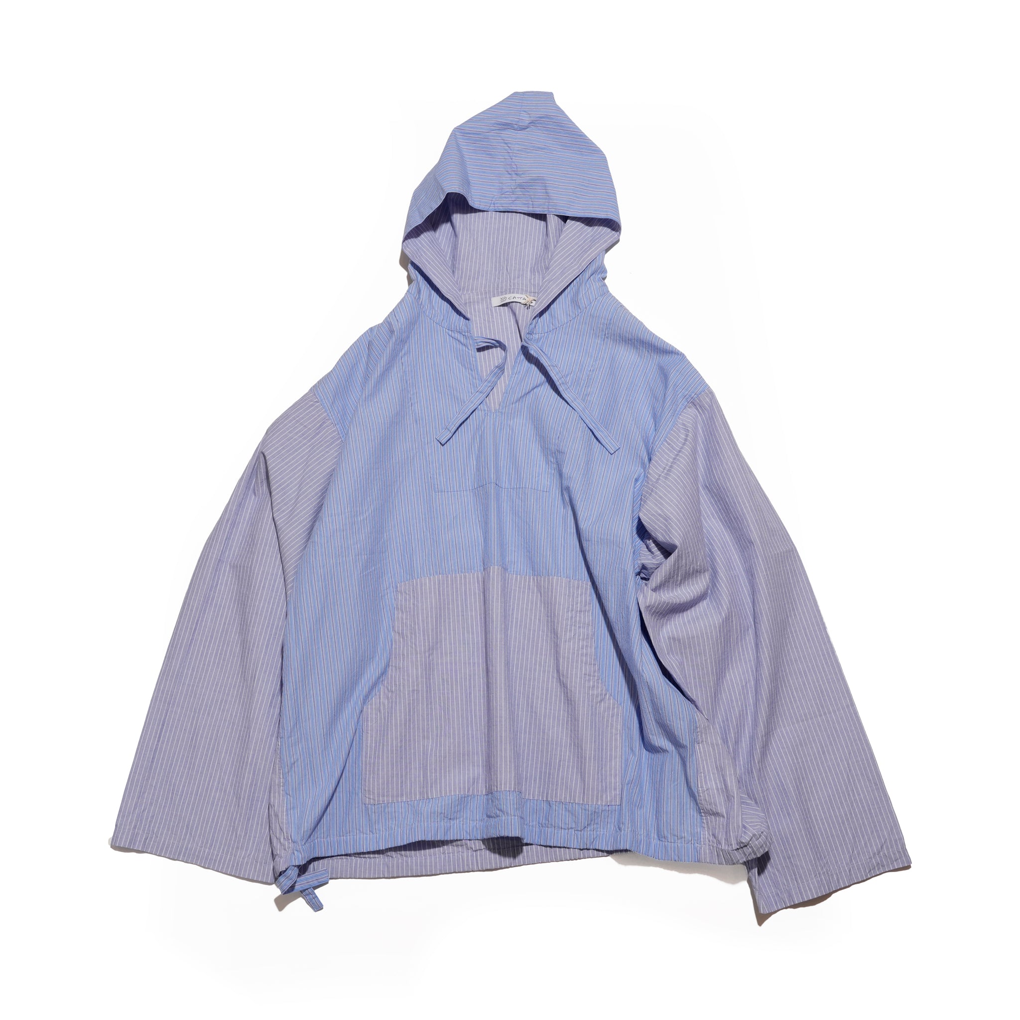 SHIRT PARKA- CRAZY STRIPE(BLUE) | Color_Blue | No_SHPK-01【CATTA_カッタ】