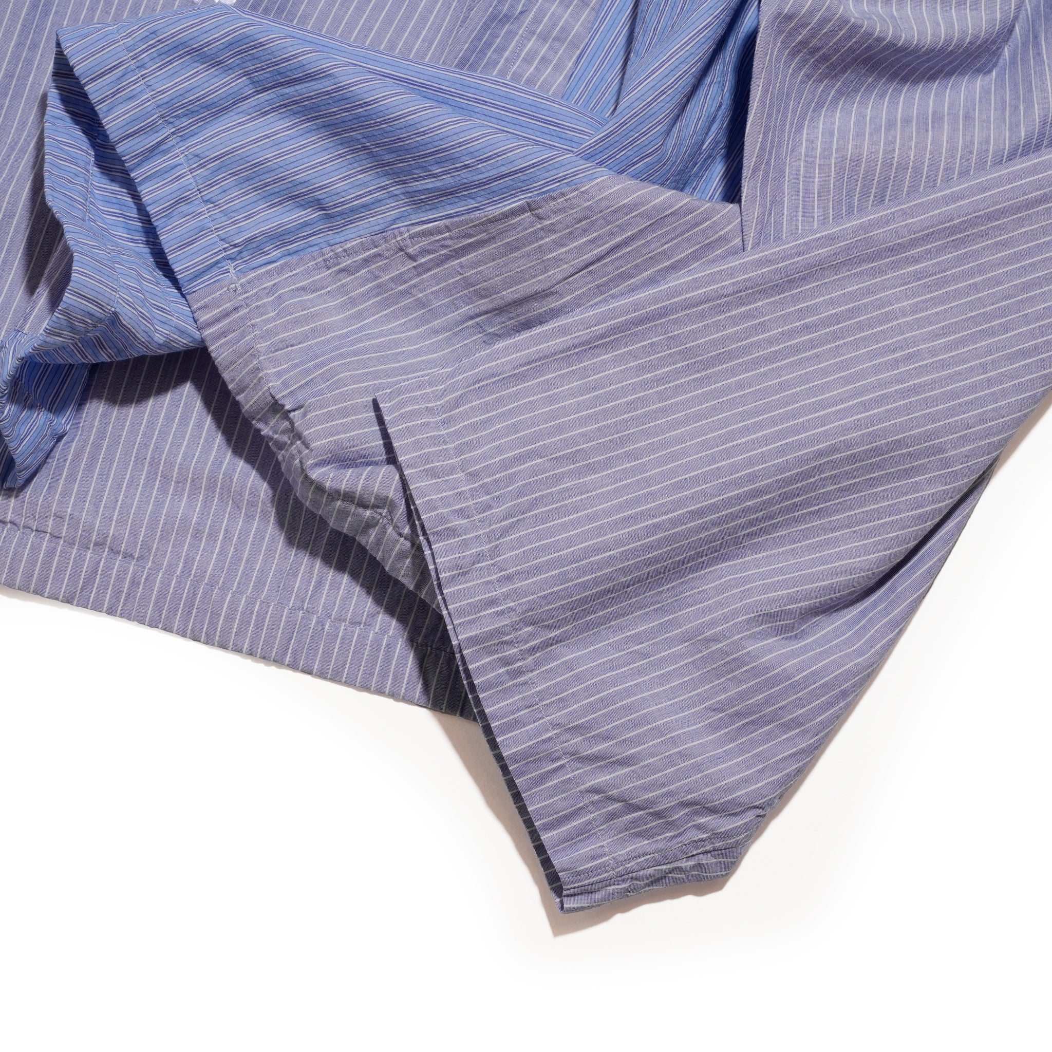 SHIRT PARKA- CRAZY STRIPE(BLUE) | Color_Blue | No_SHPK-01【CATTA_カッタ】