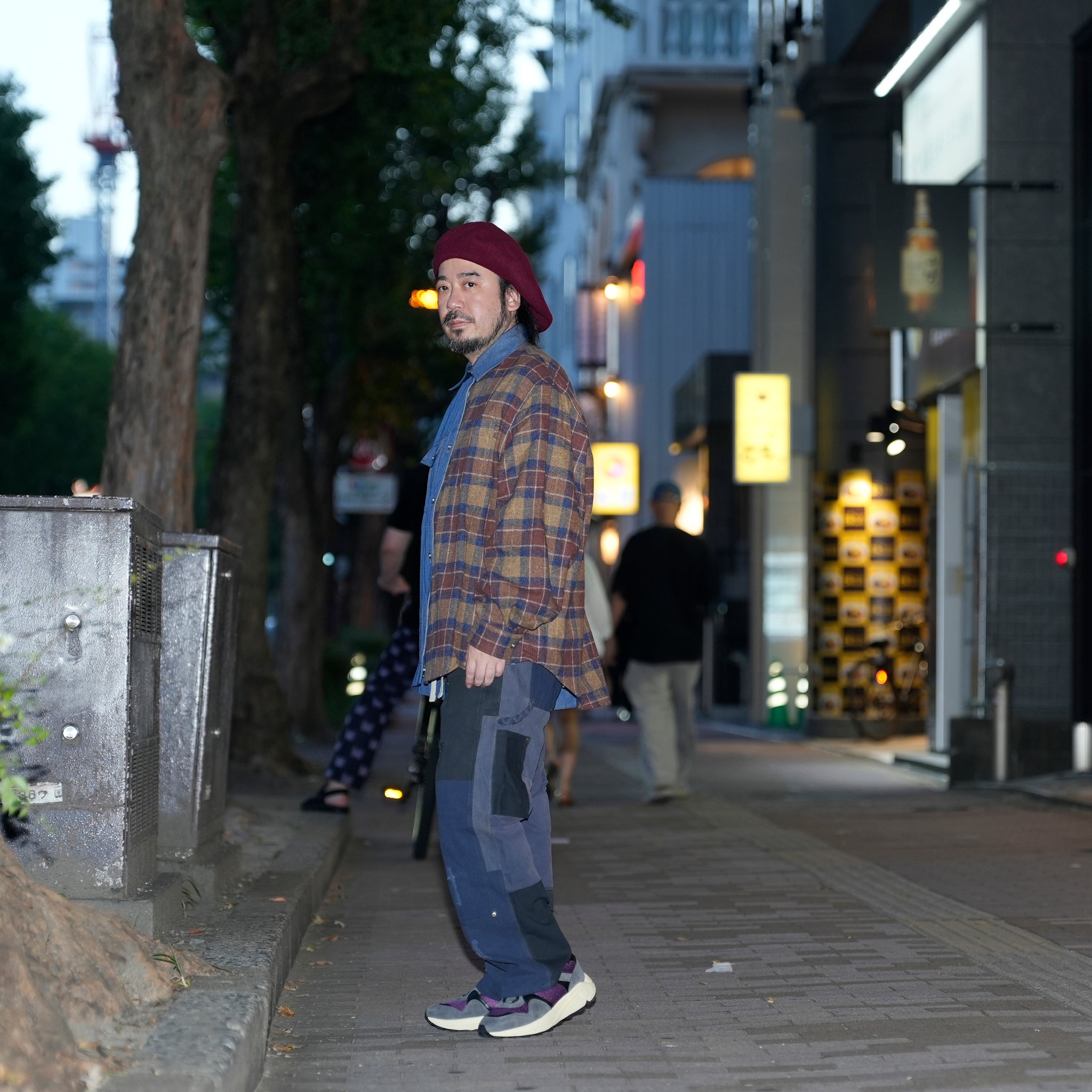 FUSION SHIRT JACKET | Color_Indigo | No_sf25aw-06_indigo【STOF_ストフ】