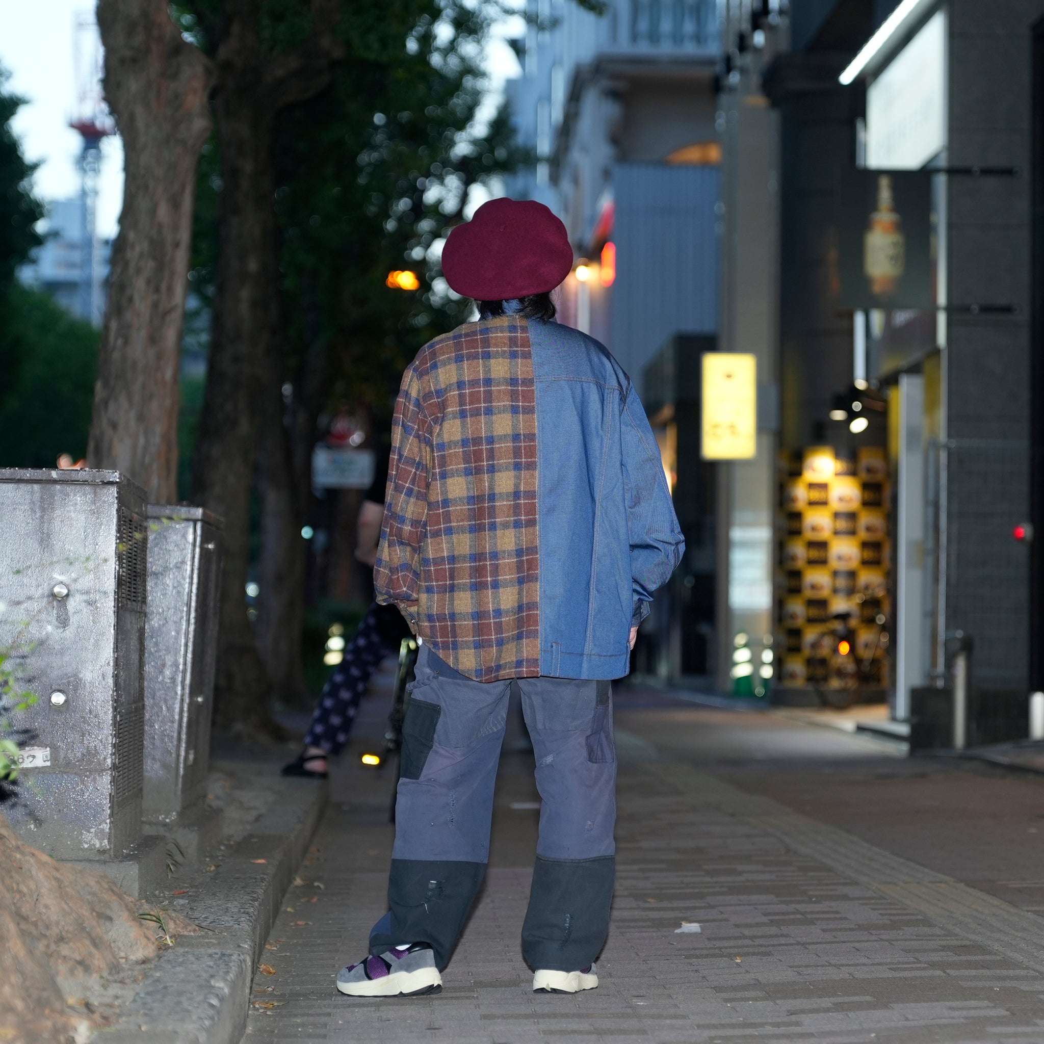 FUSION SHIRT JACKET | Color_Indigo | No_sf25aw-06_indigo【STOF_ストフ】