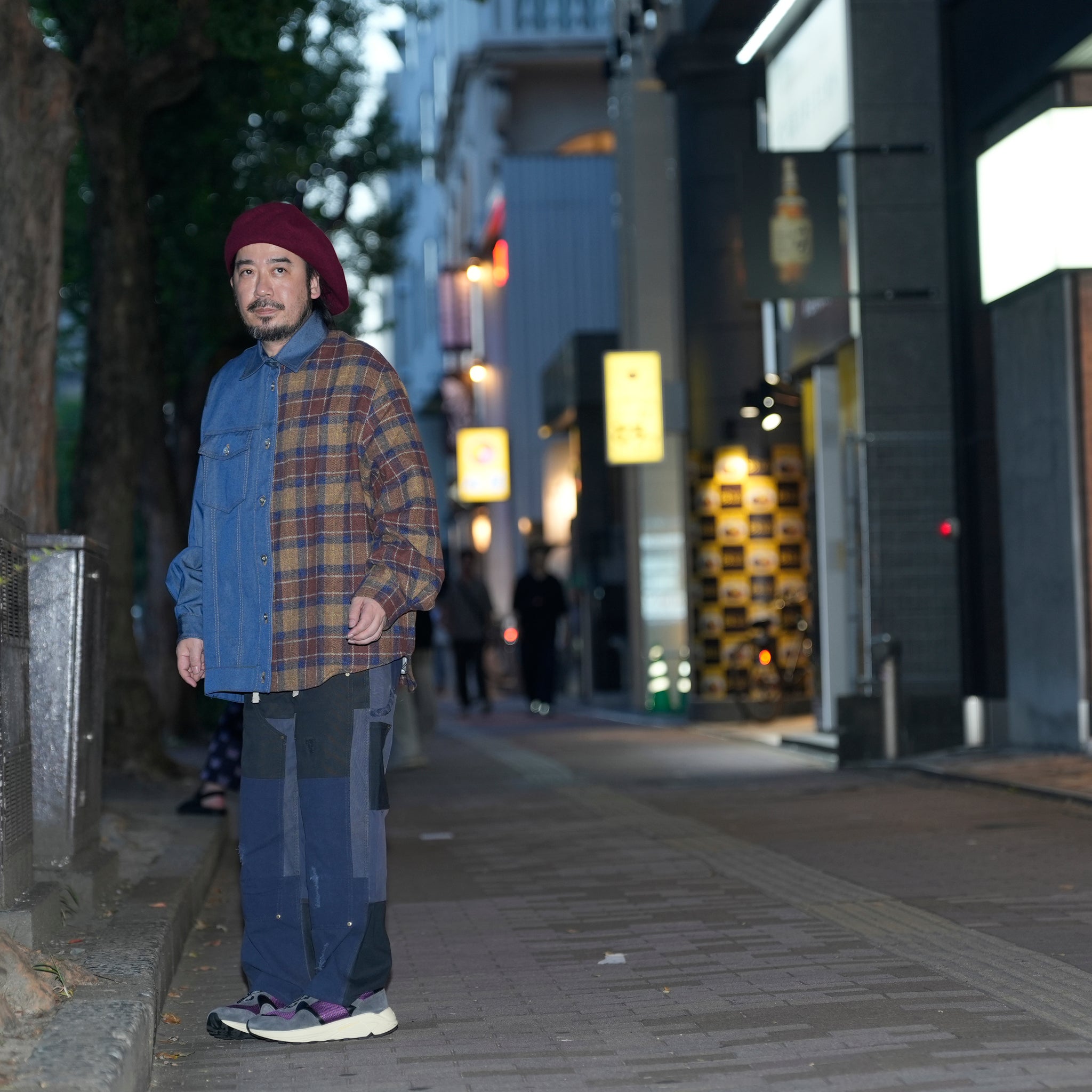 FUSION SHIRT JACKET | Color_Indigo | No_sf25aw-06_indigo【STOF_ストフ】