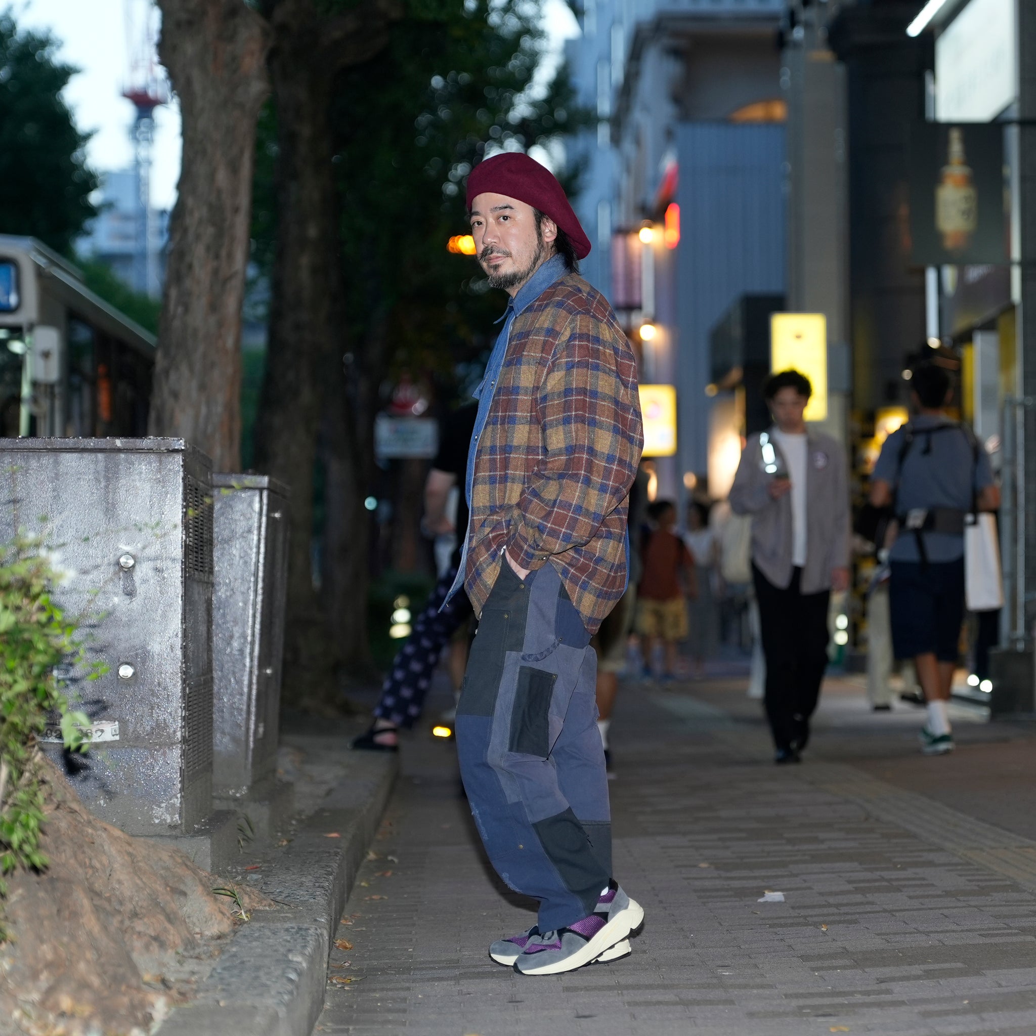 FUSION SHIRT JACKET | Color_Indigo | No_sf25aw-06_indigo【STOF_ストフ】