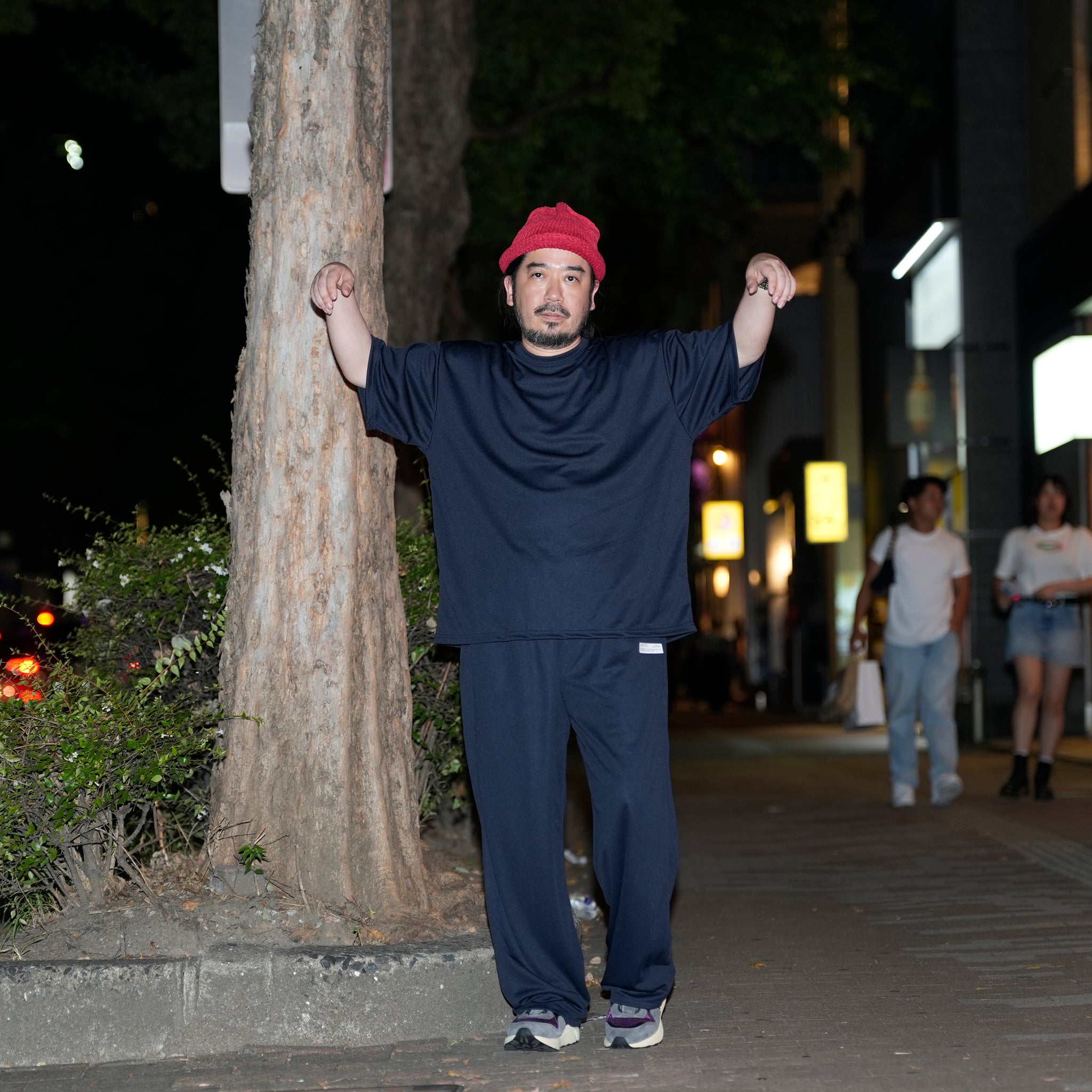 HIGH MOCK DRY TEE | D-SPORT WEAR / HIGH-MOCK DRY | Color:7 Colors | Size:M/L/XL | 【SMOKE T ONE_スモークトーン】【D-SPORT WEAR】【ネコポス選択可能】