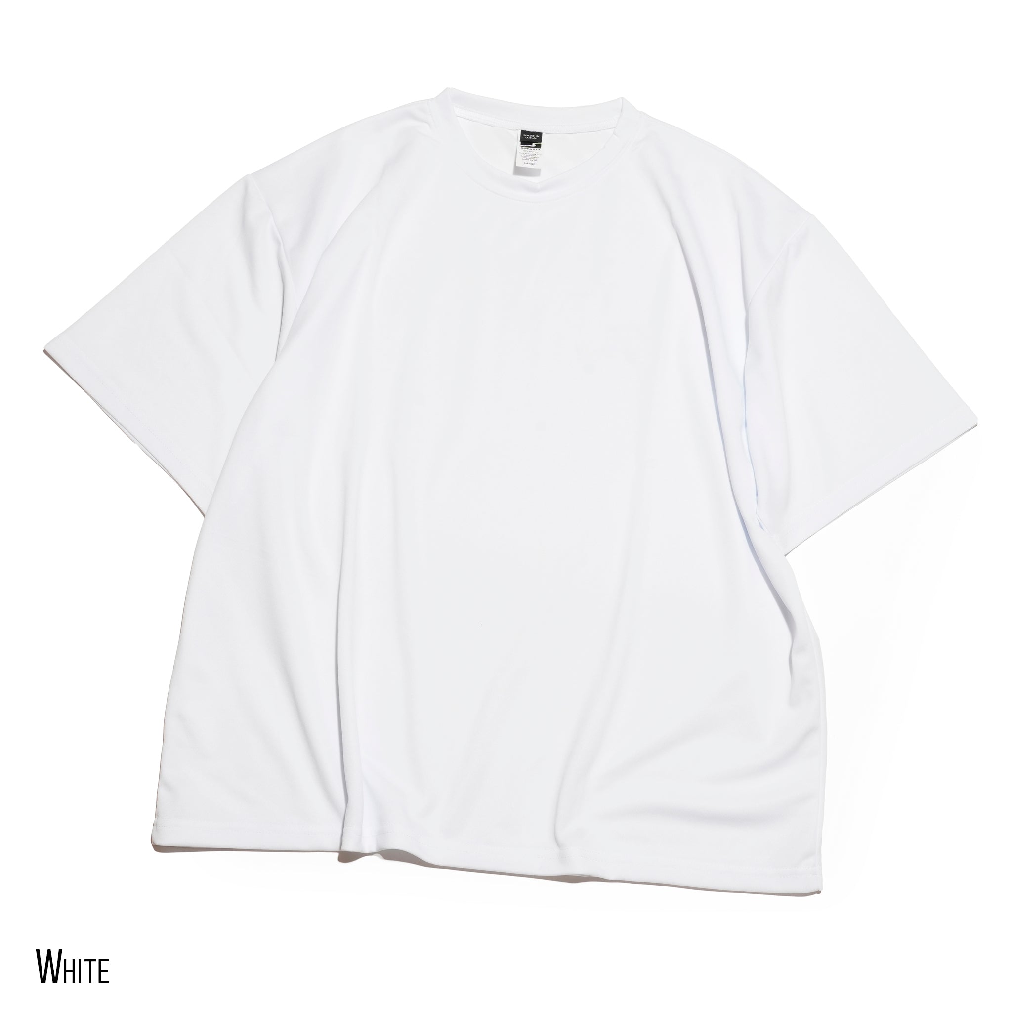 HIGH MOCK DRY TEE | D-SPORT WEAR / HIGH-MOCK DRY | Color:7 Colors | Size:M/L/XL | 【SMOKE T ONE_スモークトーン】【D-SPORT WEAR】【ネコポス選択可能】