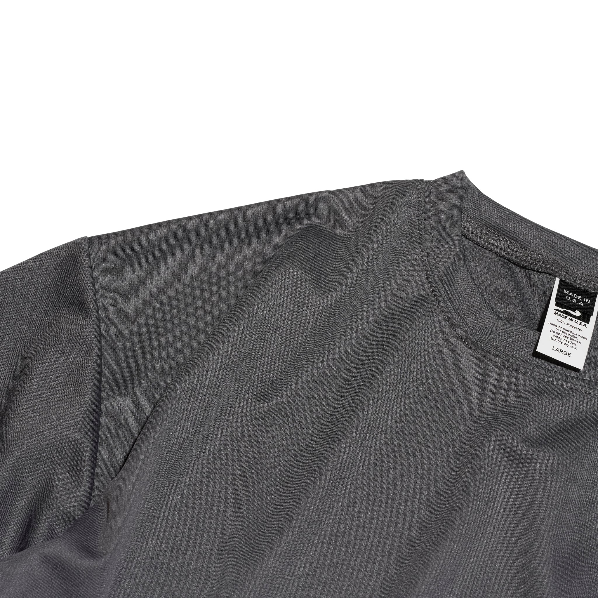 HIGH MOCK DRY TEE | D-SPORT WEAR / HIGH-MOCK DRY | Color:7 Colors | Size:M/L/XL | 【SMOKE T ONE_スモークトーン】【D-SPORT WEAR】【ネコポス選択可能】