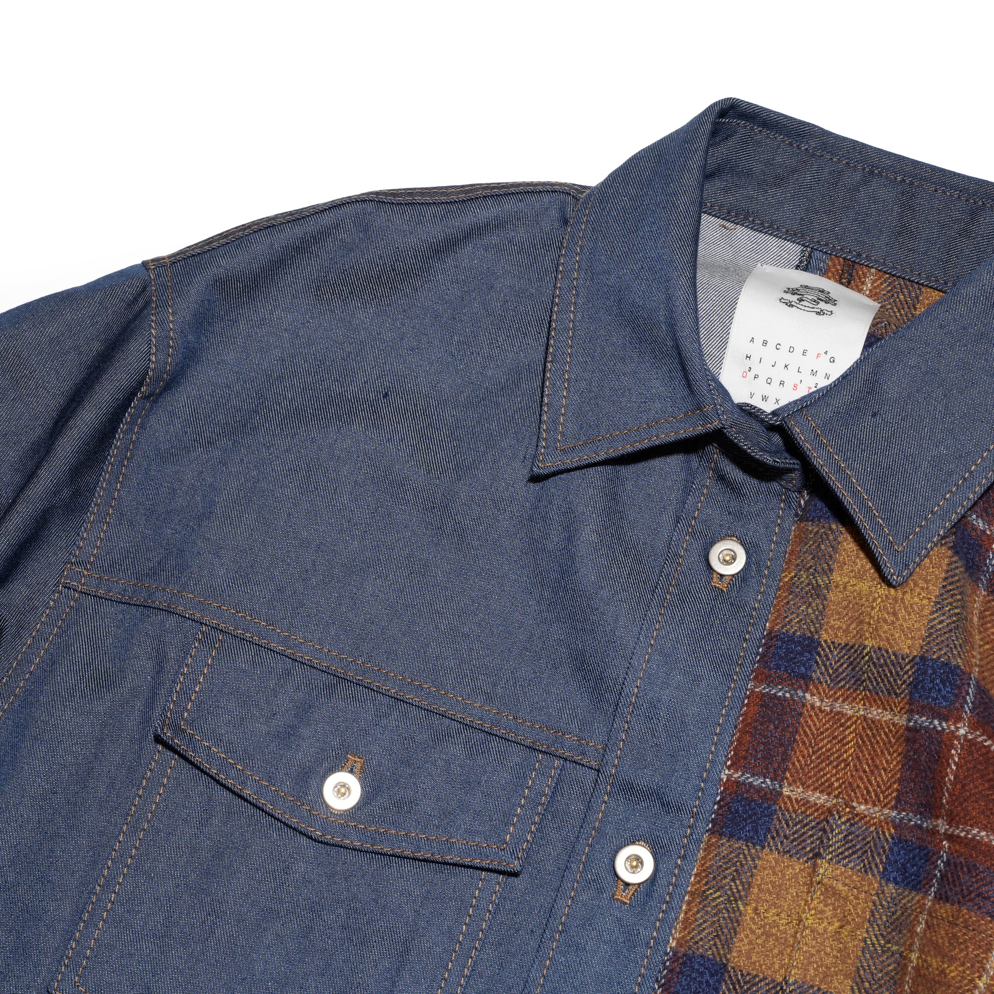 FUSION SHIRT JACKET | Color_Indigo | No_sf25aw-06_indigo【STOF_ストフ】