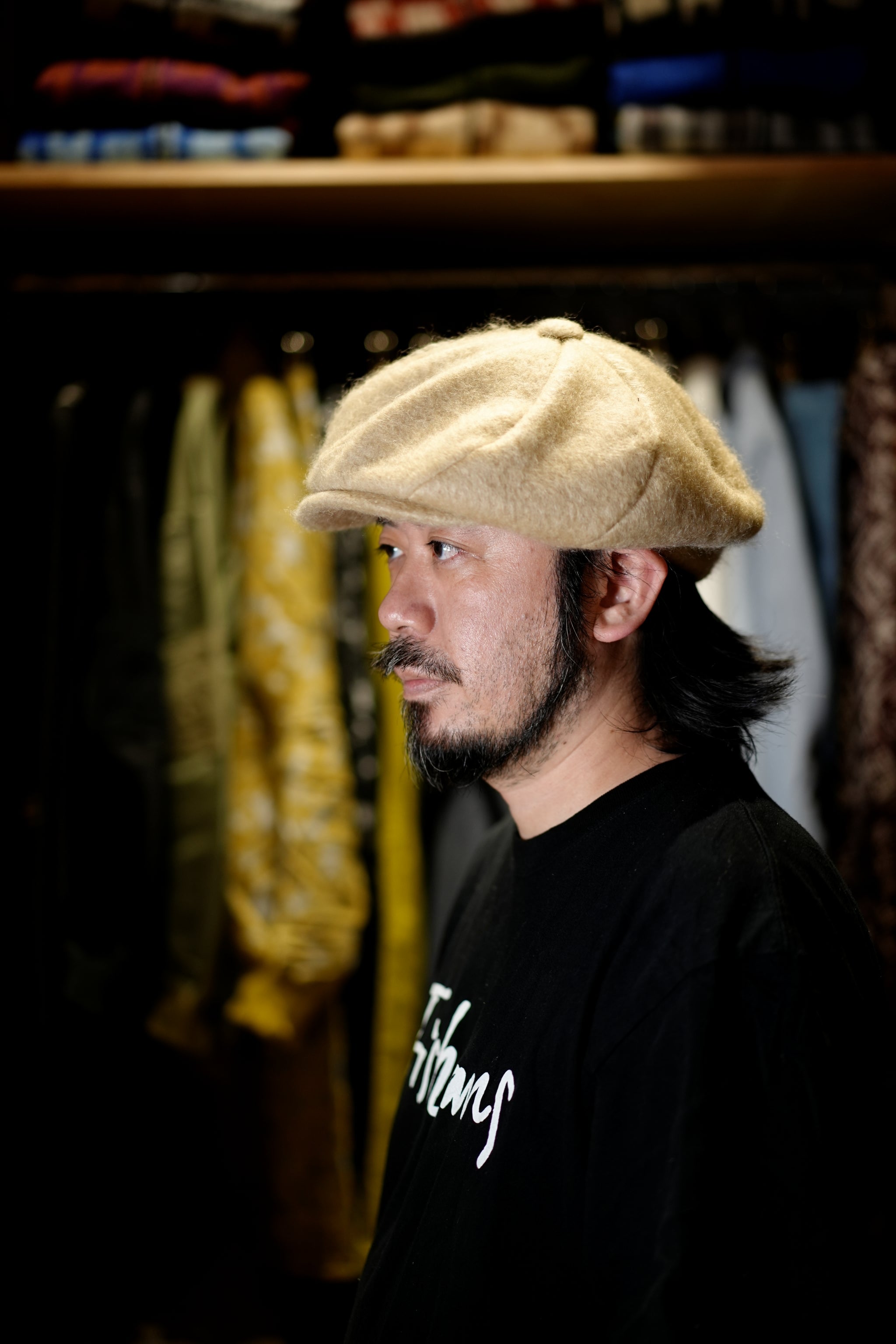 IA-24-111_BIEGE | Twist Casquette | Color:Beige【INDIETRO ASSOCIATION】