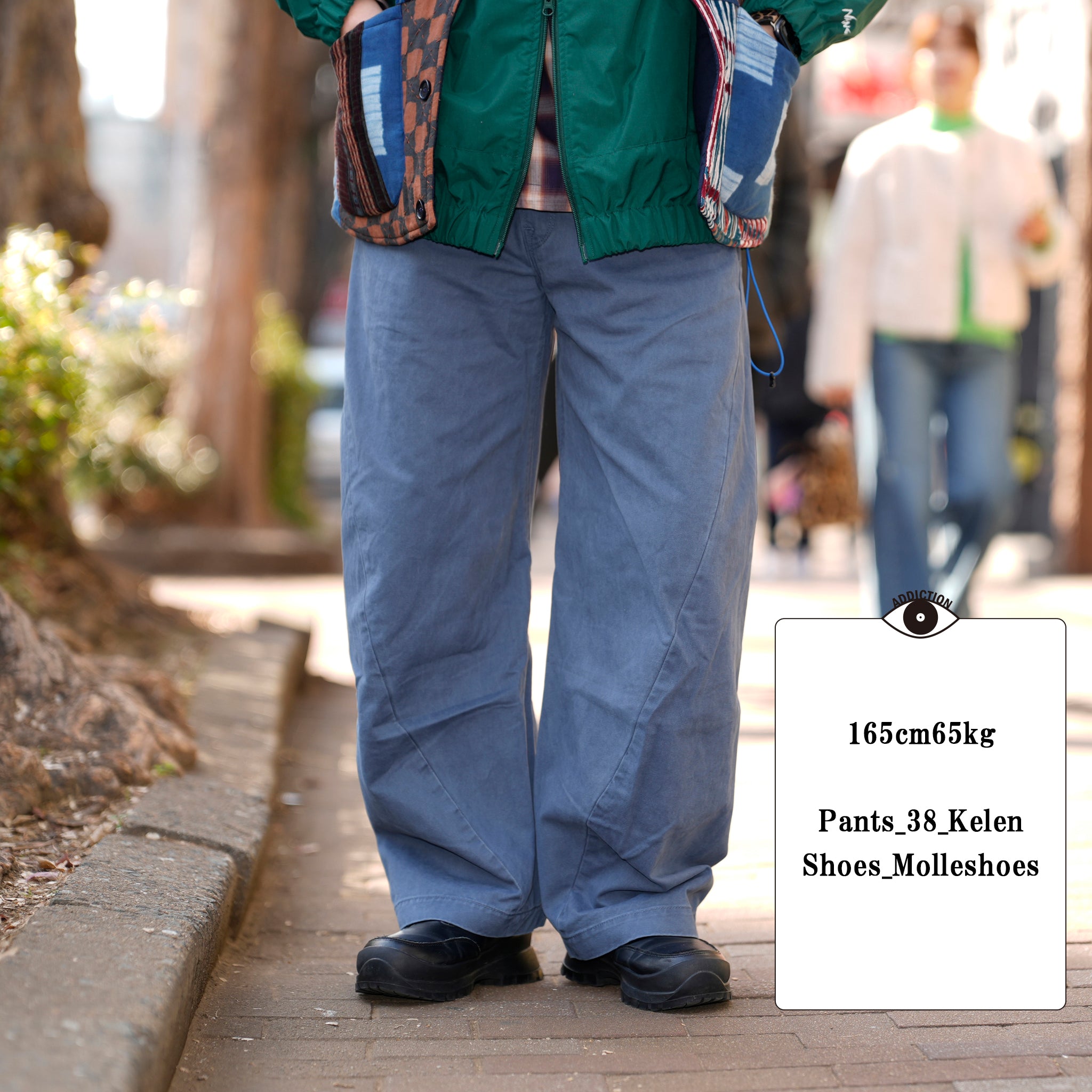 KLM25HPT1132_Blue | MONSTRO | Color:Blue【KELEN MEN_ケレン】