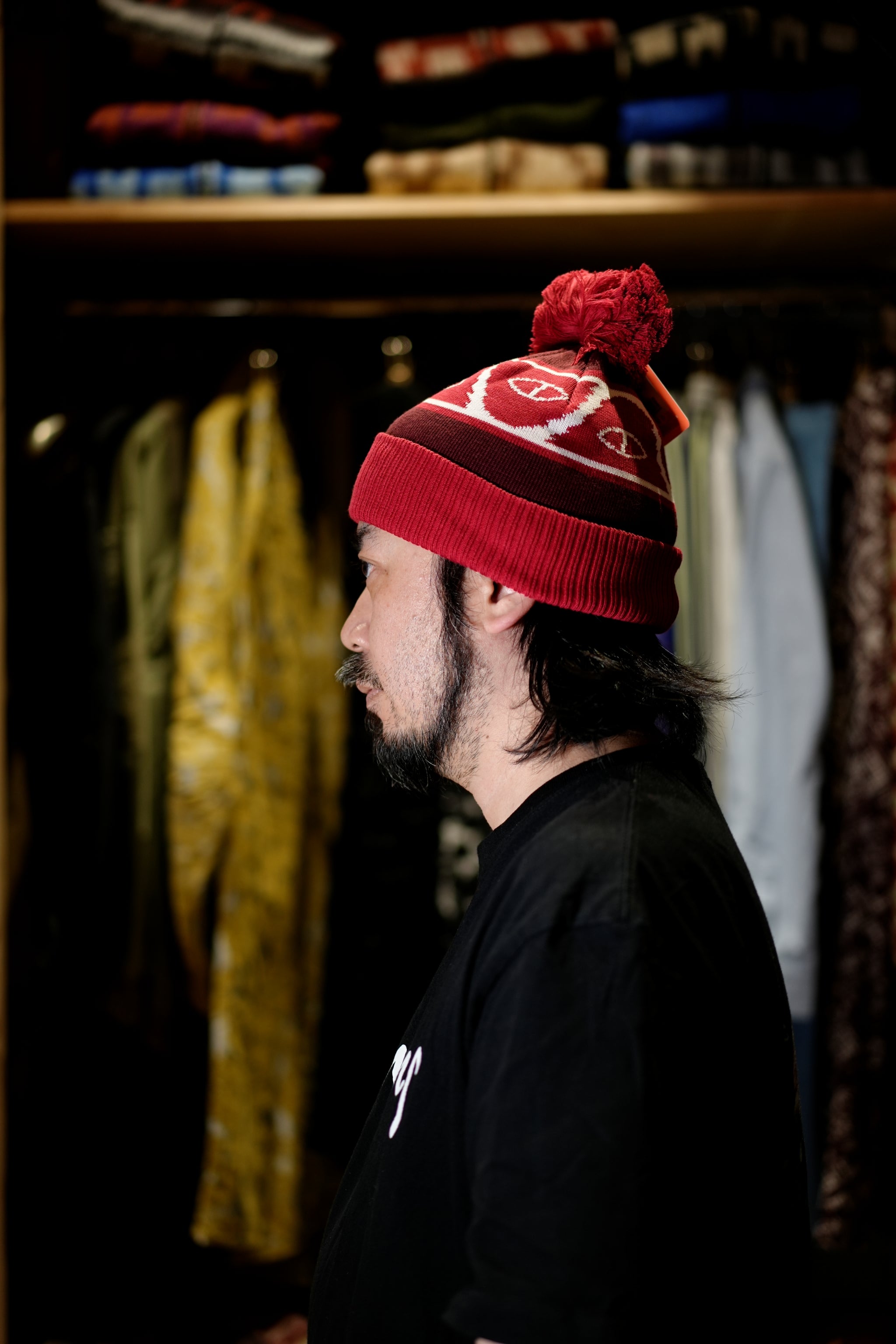 ZILLA BEANIE | Color:Red【POLER_ポーラー】【ネコポス選択可能】