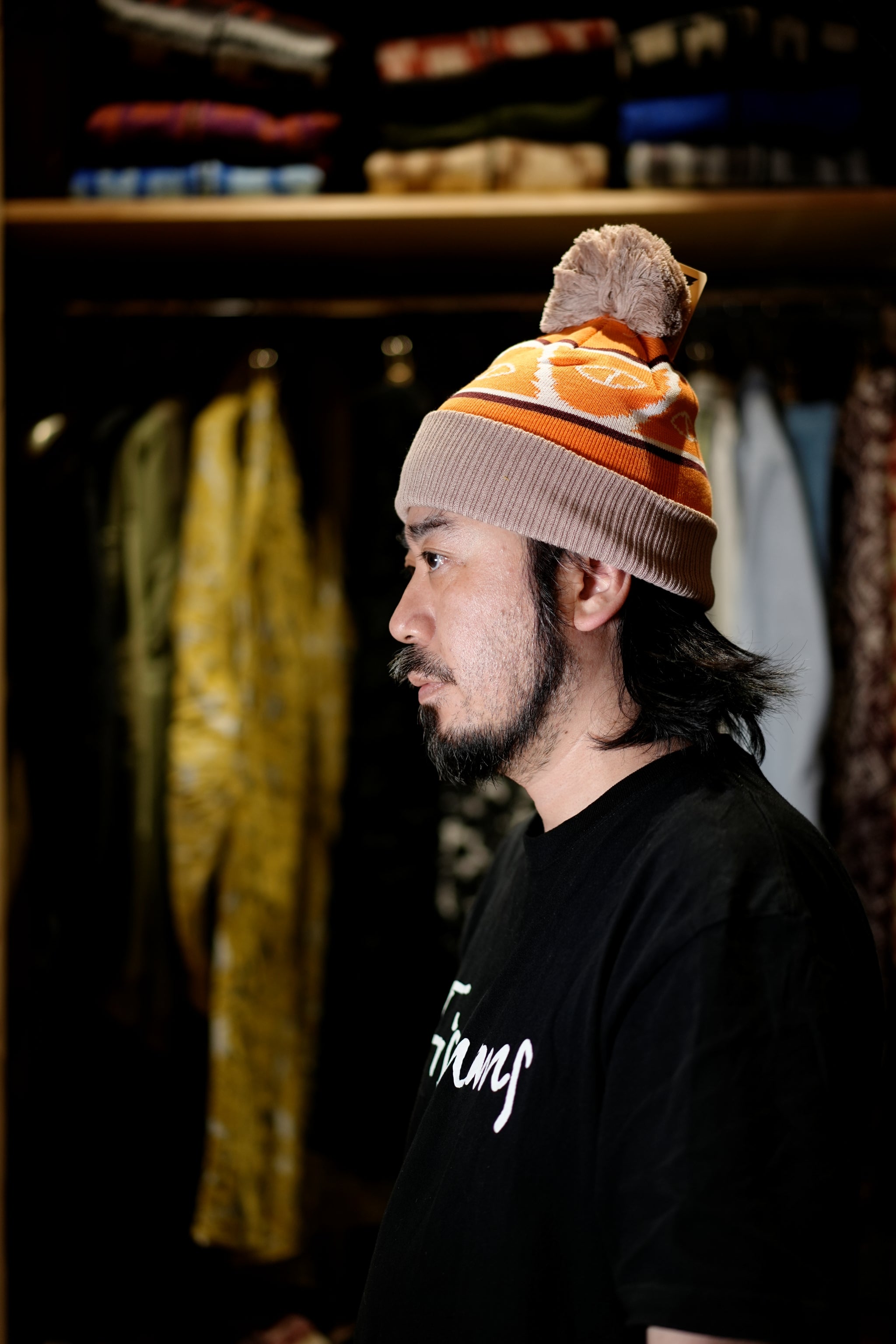 ZILLA BEANIE | Color:Orange【POLER_ポーラー】【ネコポス選択可能】