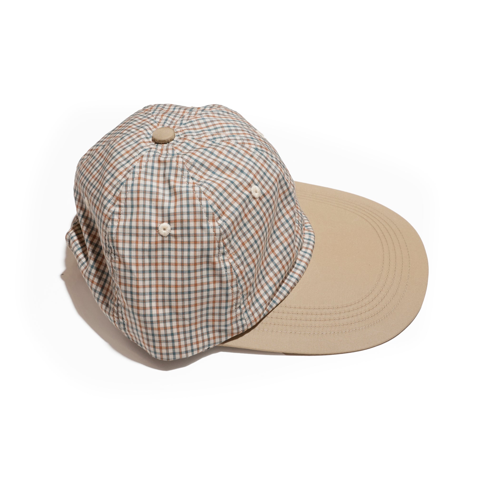 6 panel long brim cap | Color_Green×Beige(C) | No_stf-001-green×beige(c)【SHARE THE FANTASY_シェアザファンタジー】