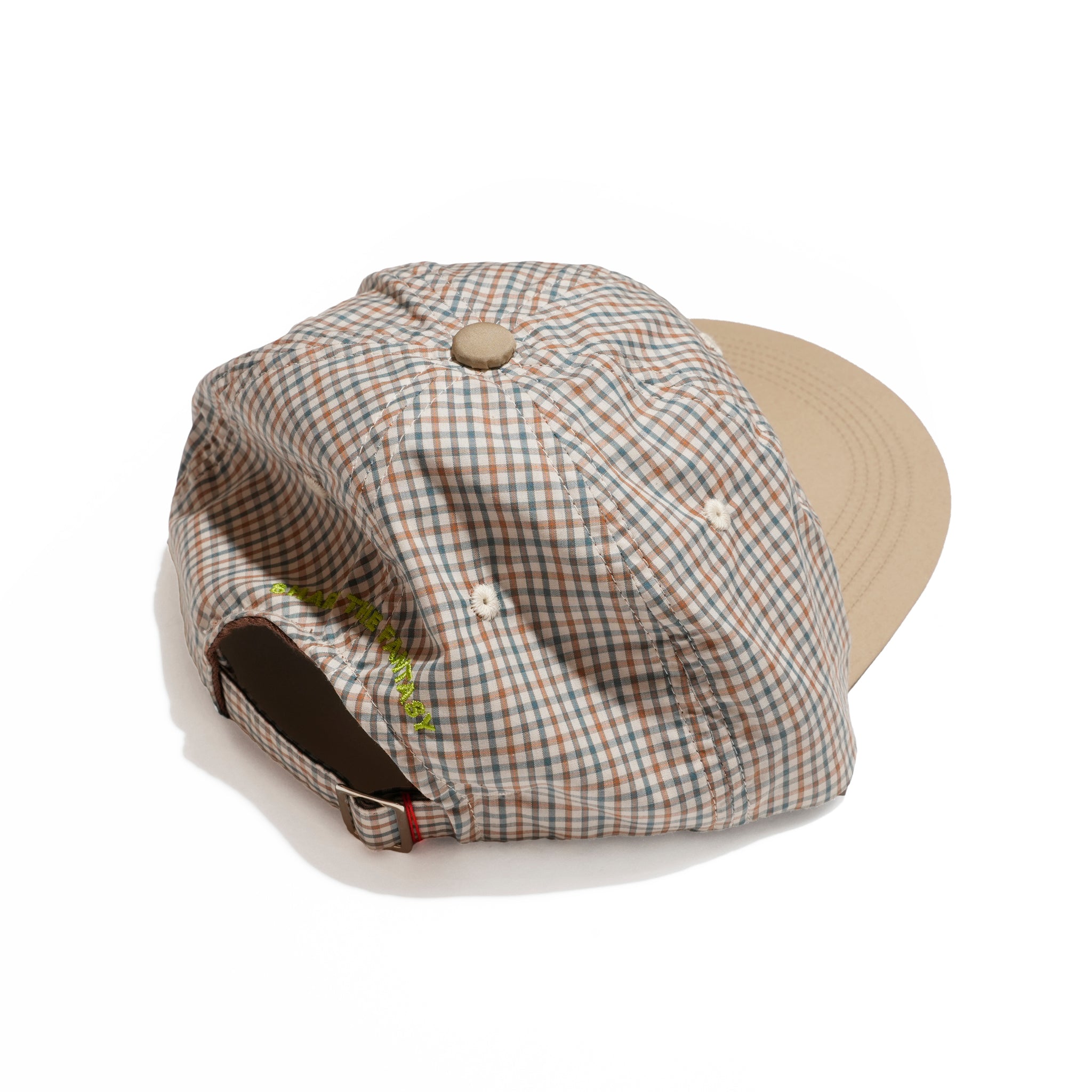 6 panel long brim cap | Color_Green×Beige(C) | No_stf-001-green×beige(c)【SHARE THE FANTASY_シェアザファンタジー】