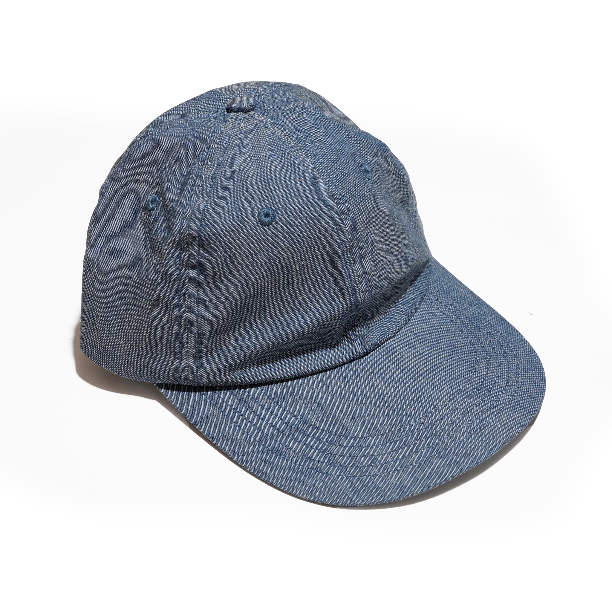 6 panel long brim cap | Color_Indigo(P) | No_stf-001-indigo(p)【SHARE THE FANTASY_シェアザファンタジー】