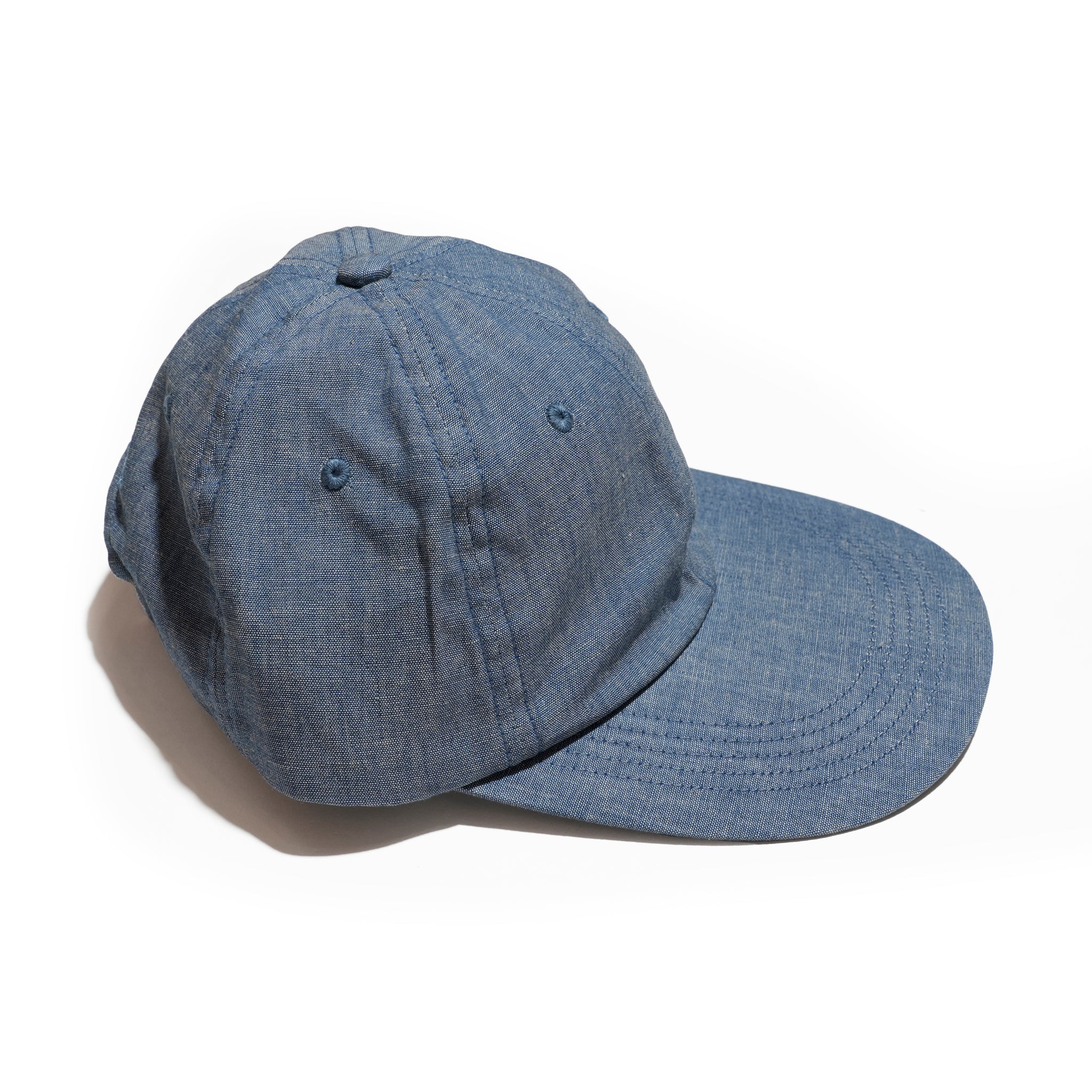 6 panel long brim cap | Color_Indigo(P) | No_stf-001-indigo(p)【SHARE THE FANTASY_シェアザファンタジー】