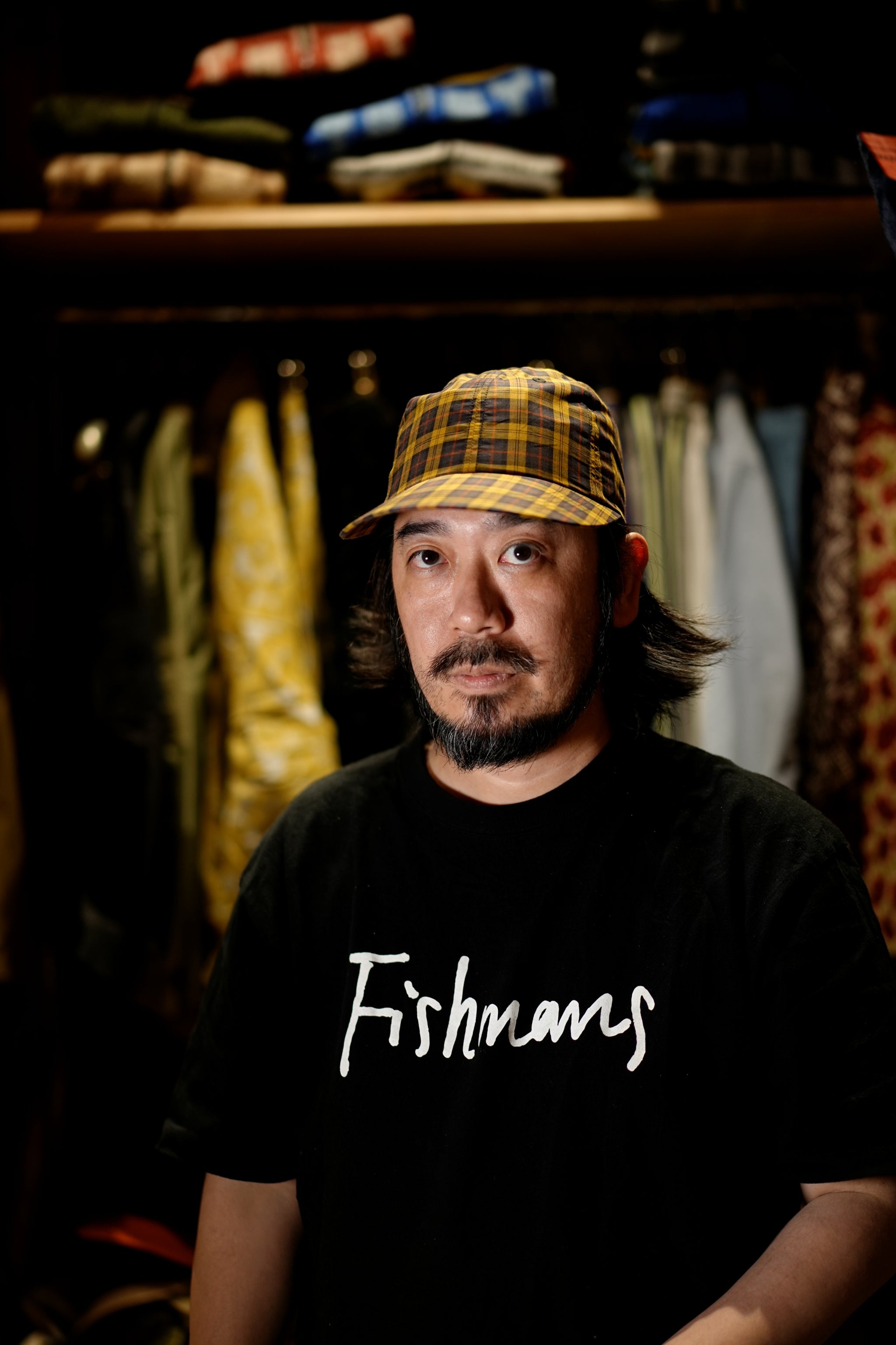 STF-001 | ロングブリムキャップ／YELLOW(C)【SHARE THE FANTASY_シェアザファンタジー】【archive】