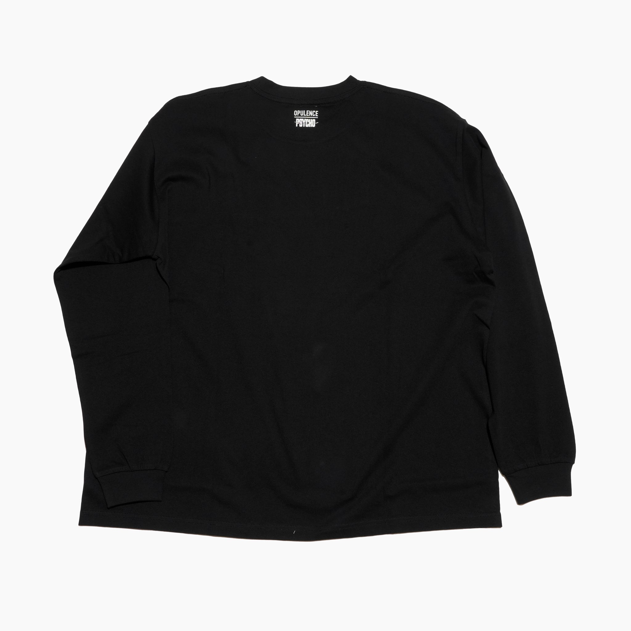 PSYCHO コラボロングスリーブTシャツ | Color_Black | No_opgen254003_black【OPULENCE_オーピュレンス】