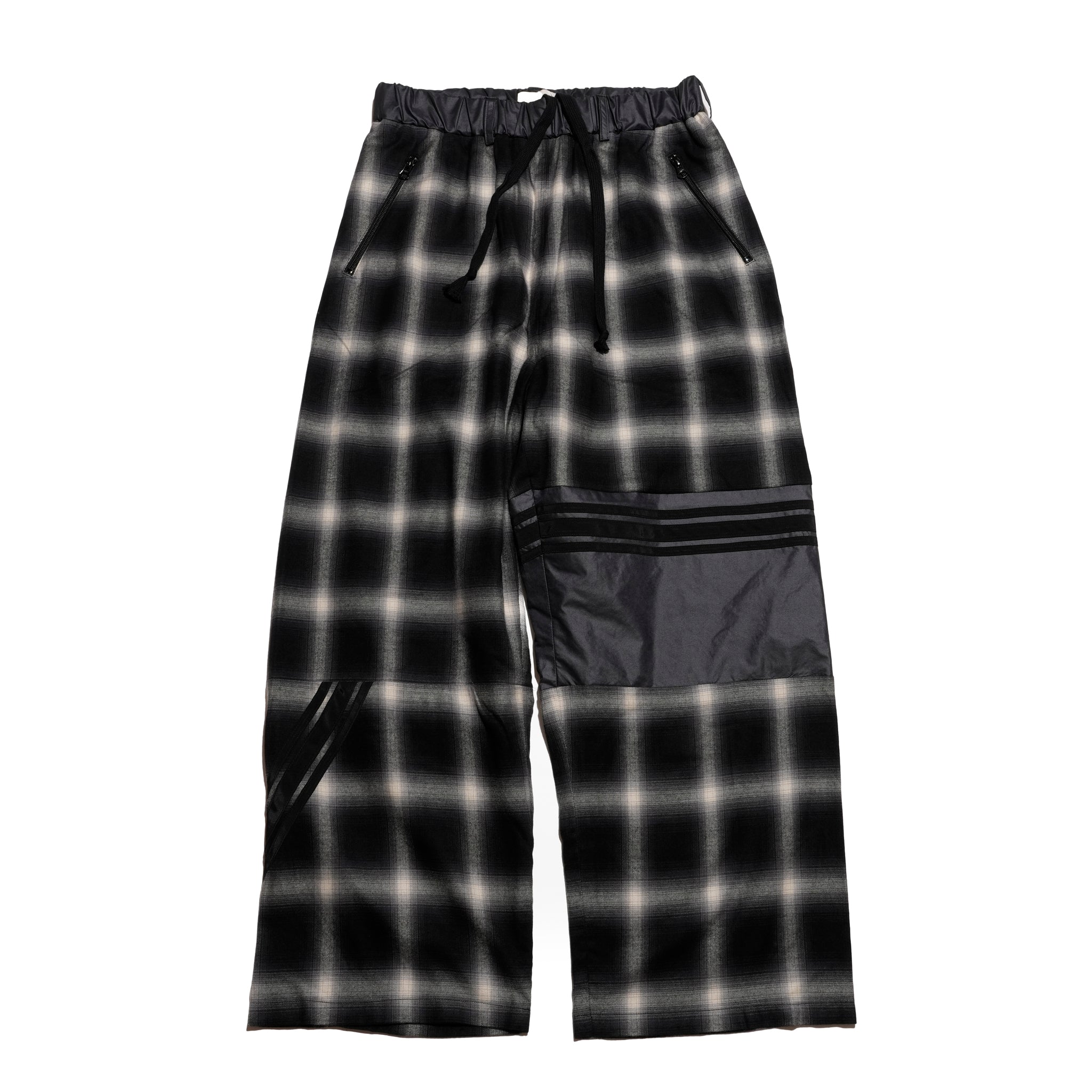 Ombre Check Pants | Color_Blk | No_k-4968_blk【MASTERKEY_マスターキー】【Addiction別注】