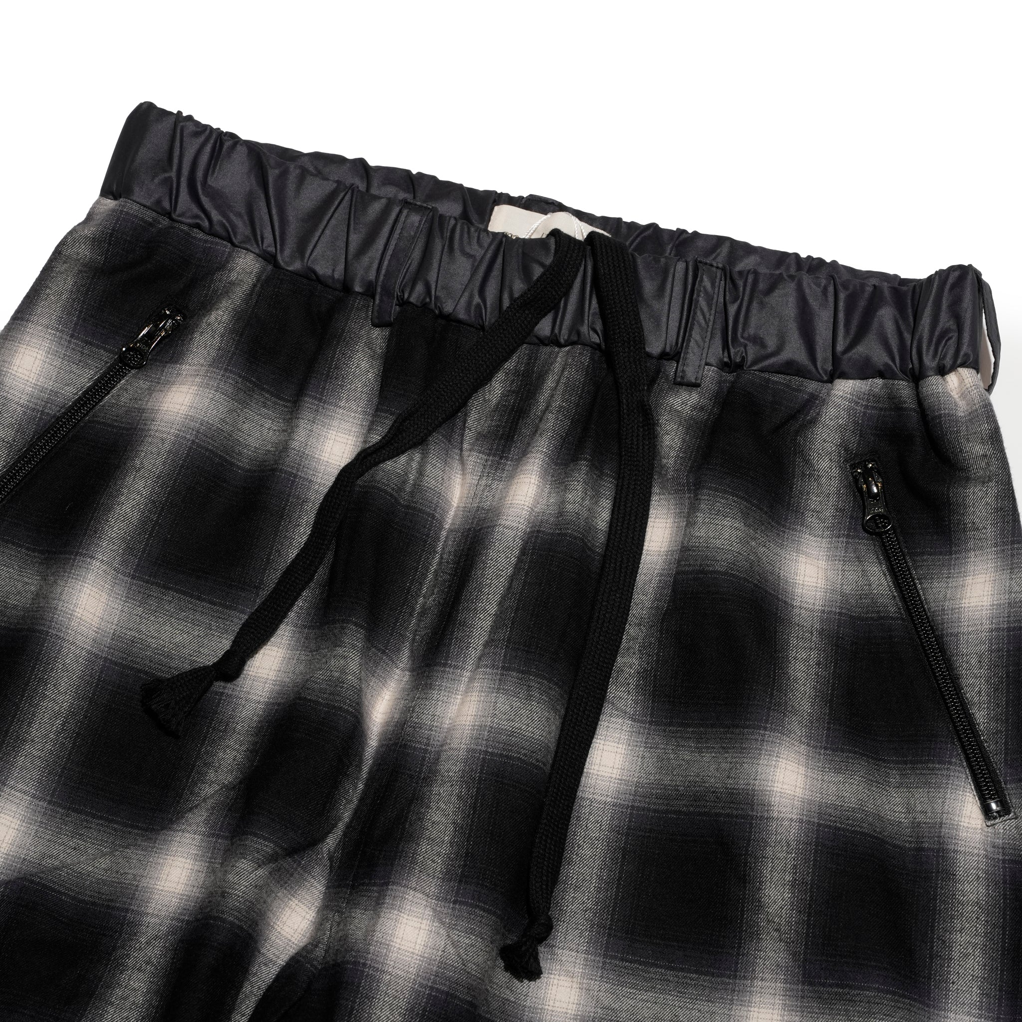 Ombre Check Pants | Color_Blk | No_k-4968_blk【MASTERKEY_マスターキー】【Addiction別注】