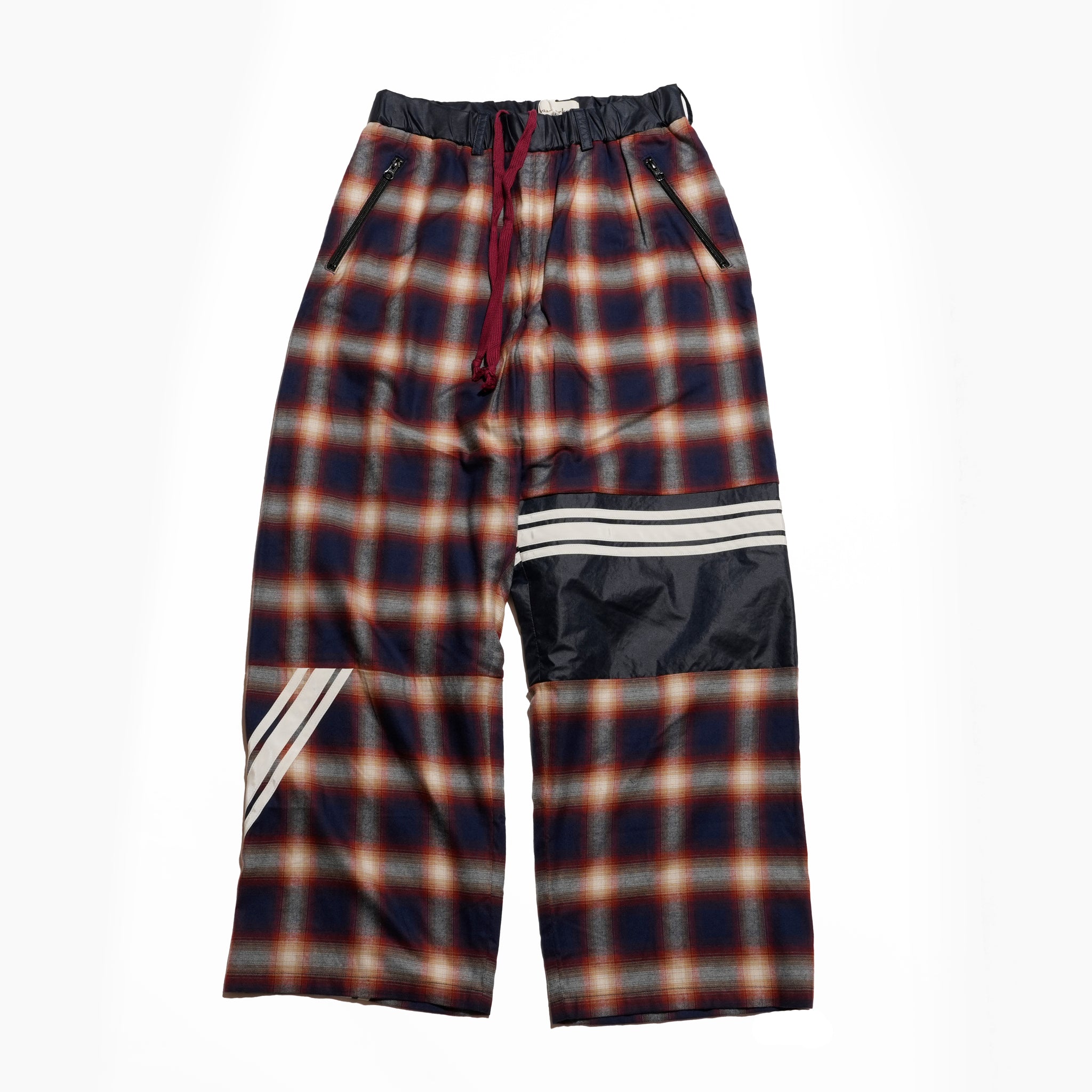 ombre check Pants | Color_Red | No_k-4968_red【MASTERKEY_マスターキー】【Addiction別注】