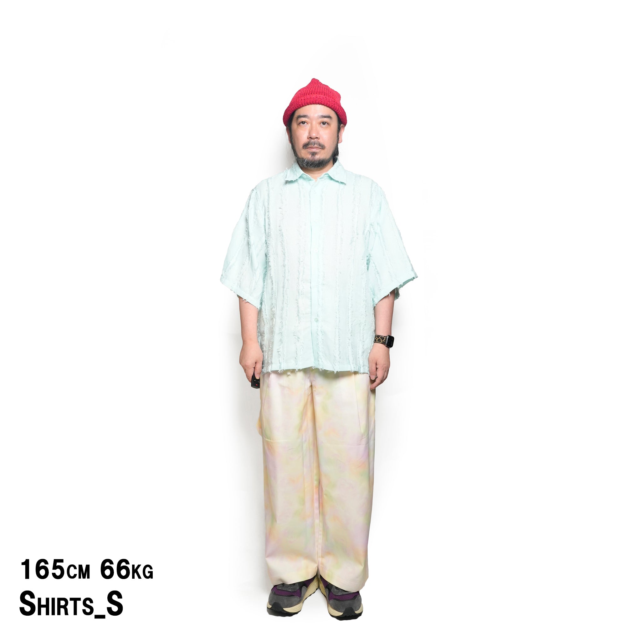 Davy Frayed Boxy Shirt | Color_Green | No_32SM01BLM166GRN_GREEN【SISTER JANE_シスタージェーン】