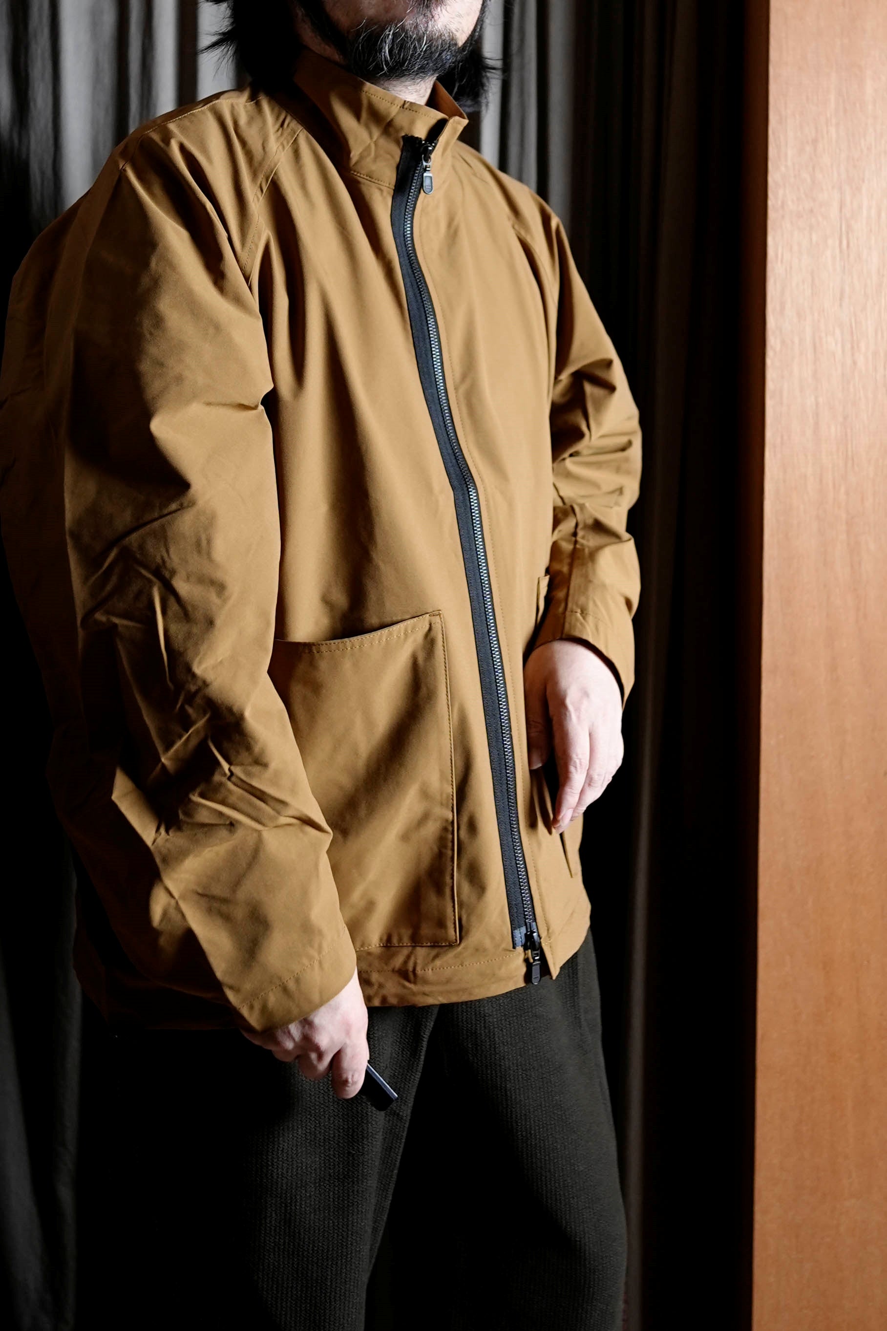 901T-1786 | BERG-6P JACKET  | Color:COYOTE-YELLOW  |【QUOLT_クオルト】