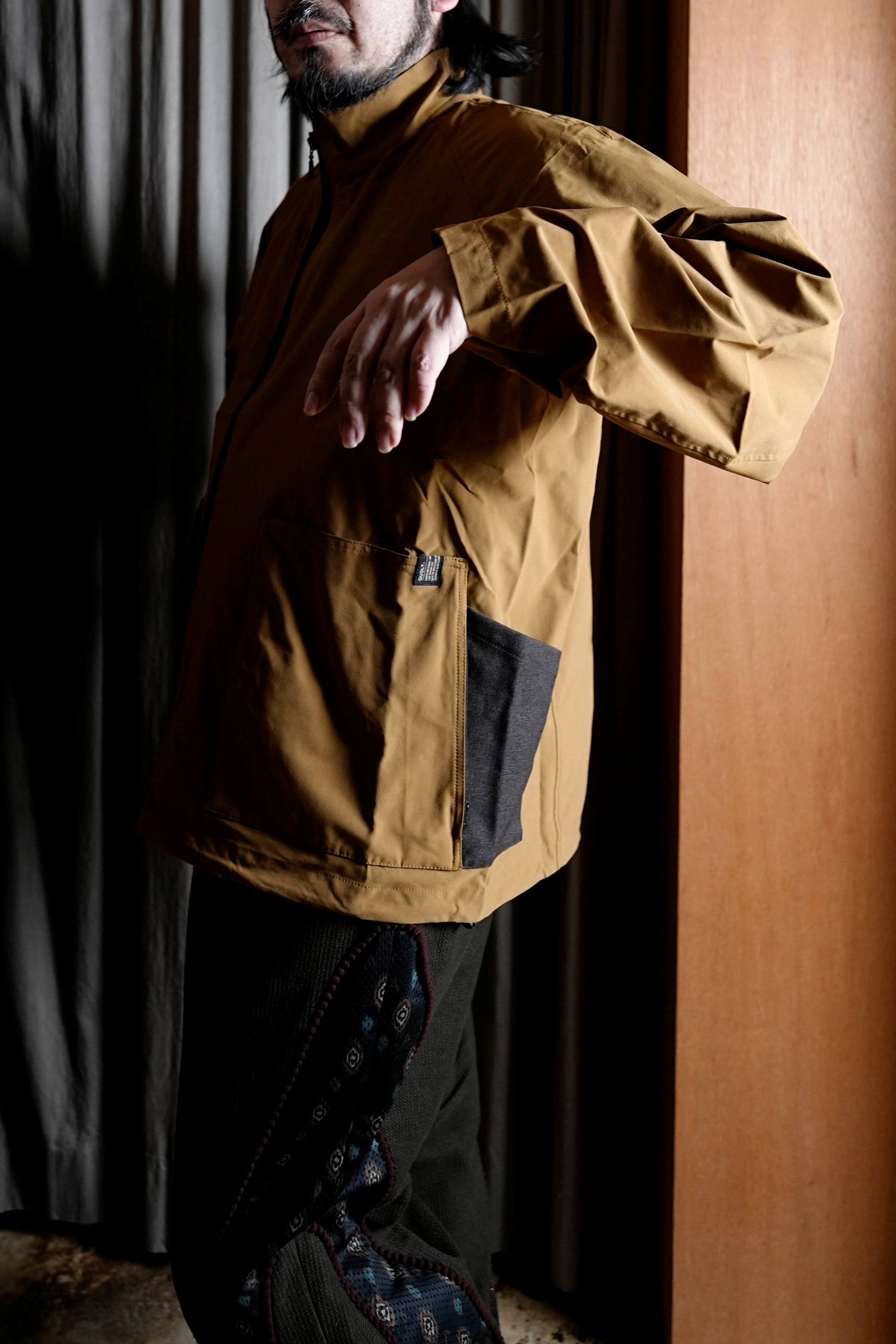 901T-1786 | BERG-6P JACKET  | Color:COYOTE-YELLOW  |【QUOLT_クオルト】