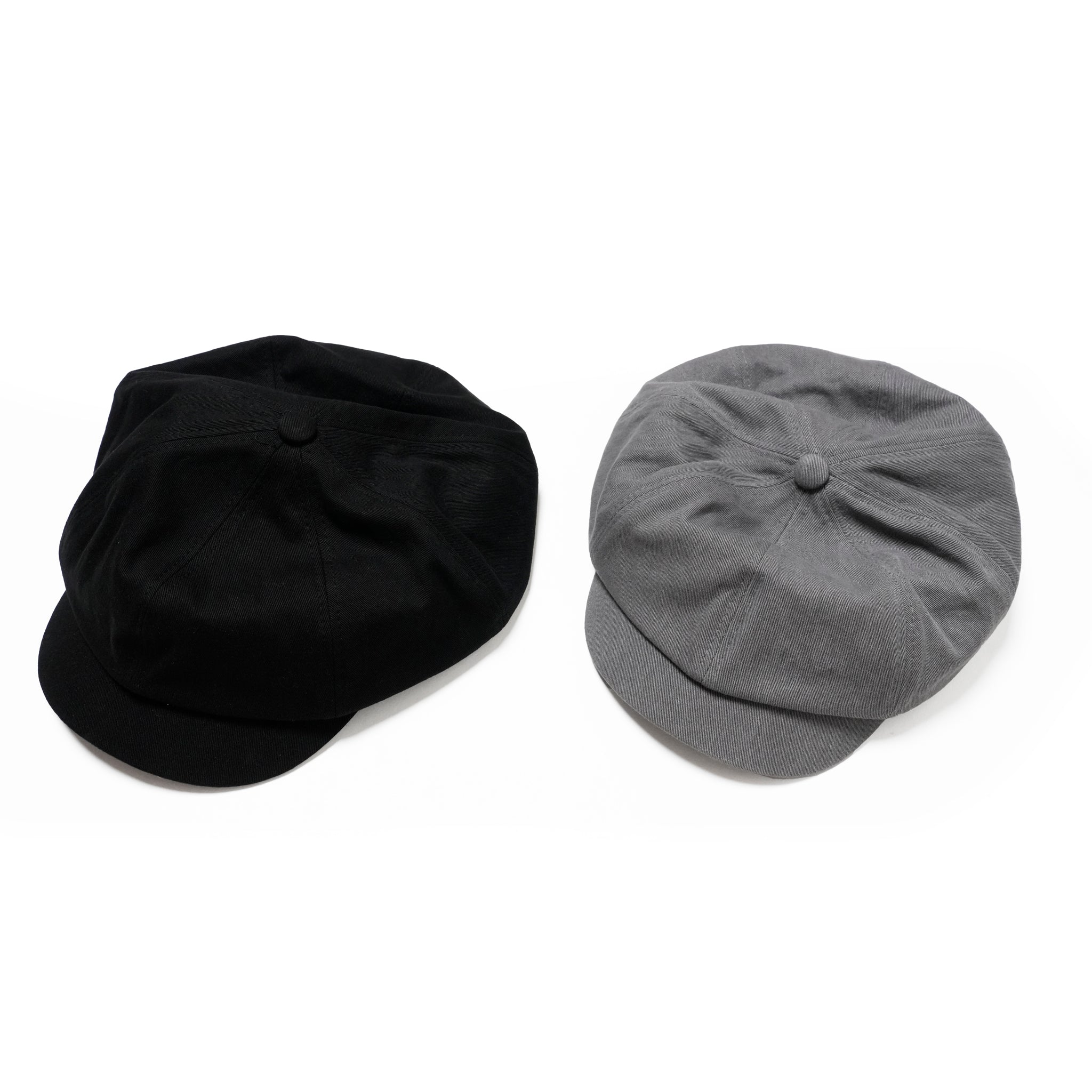901T-1864 | Name: TWILL CASQUETTE | Color:Gray/Black【QUOLT_クオルト】【ネコポス選択可能】