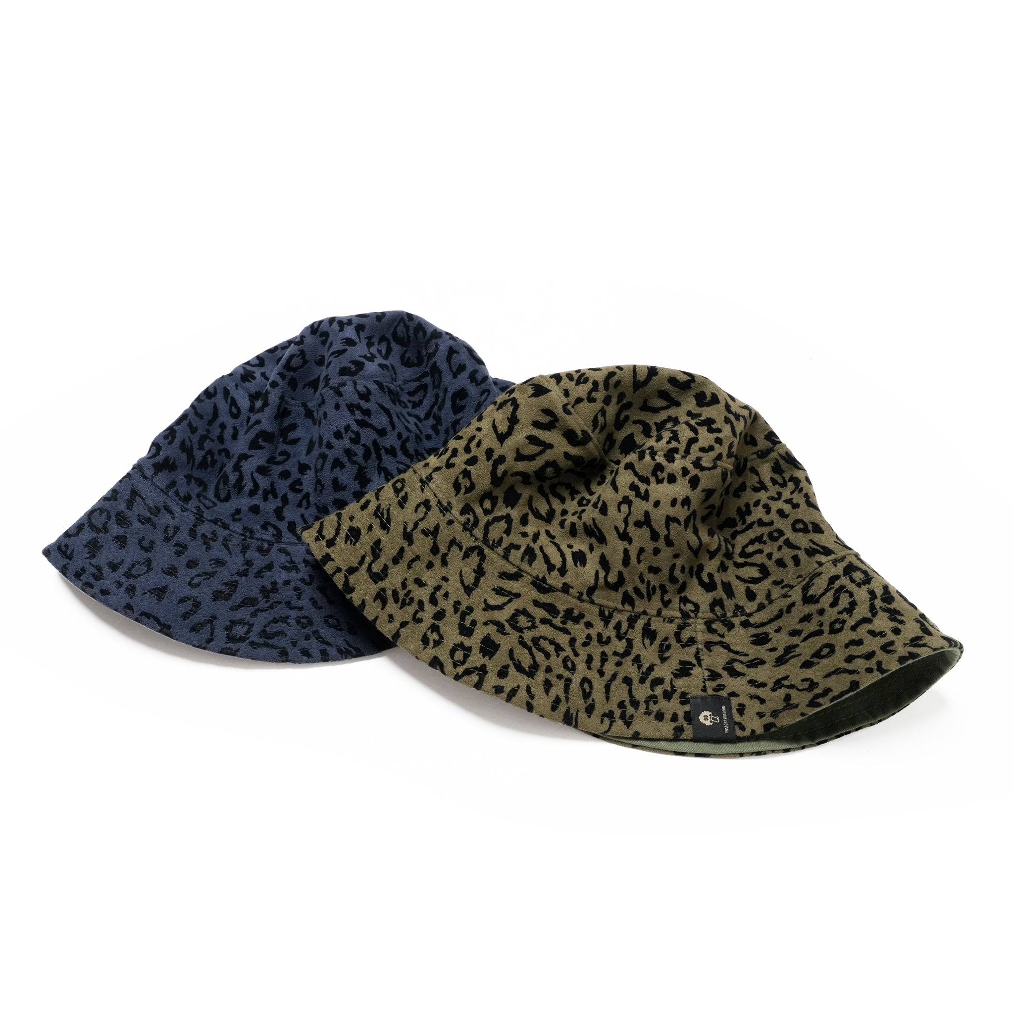 901T-1872 | Name: LEOPARD-REV HAT | Color:Khaki/Navy【QUOLT_クオルト】【ネコポス選択可能】