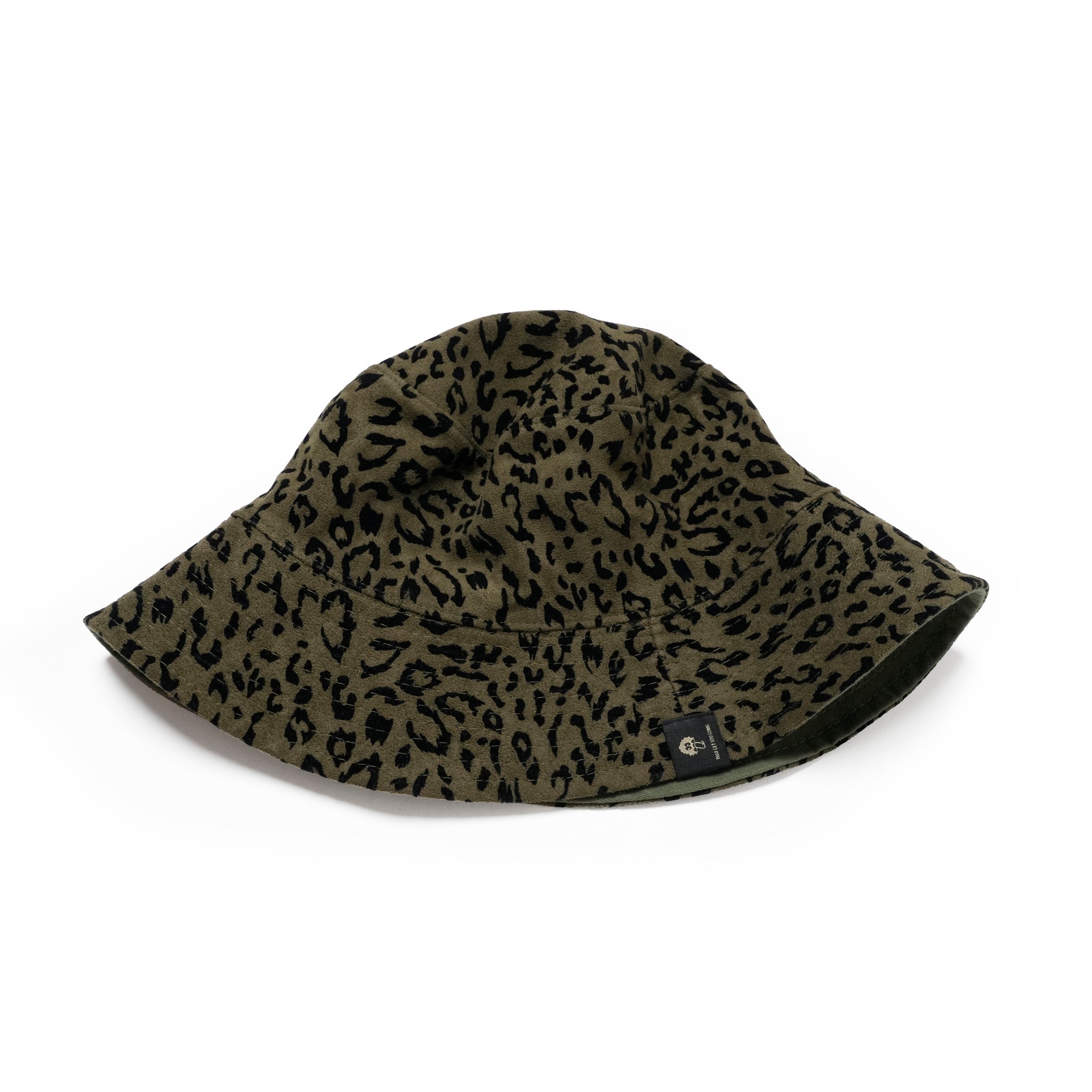 901T-1872 | Name: LEOPARD-REV HAT | Color:Khaki/Navy【QUOLT_クオルト】【ネコポス選択可能】