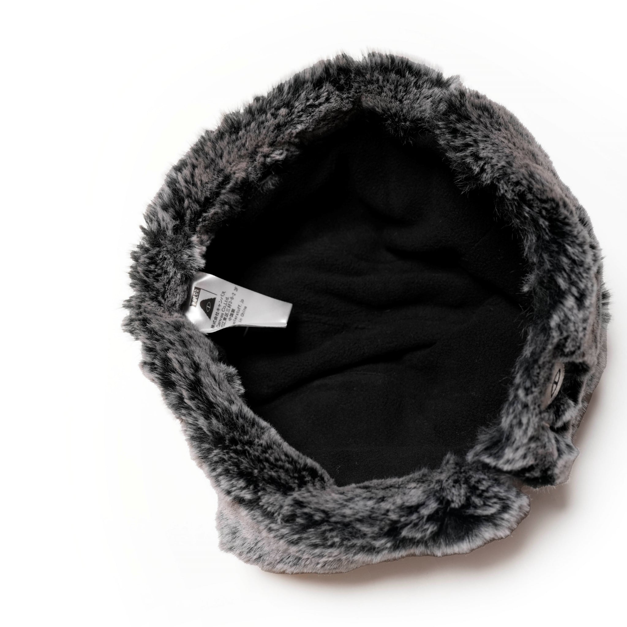 MILITARY FUR VISOR CAP | Color:Black【POLER_ポーラー】