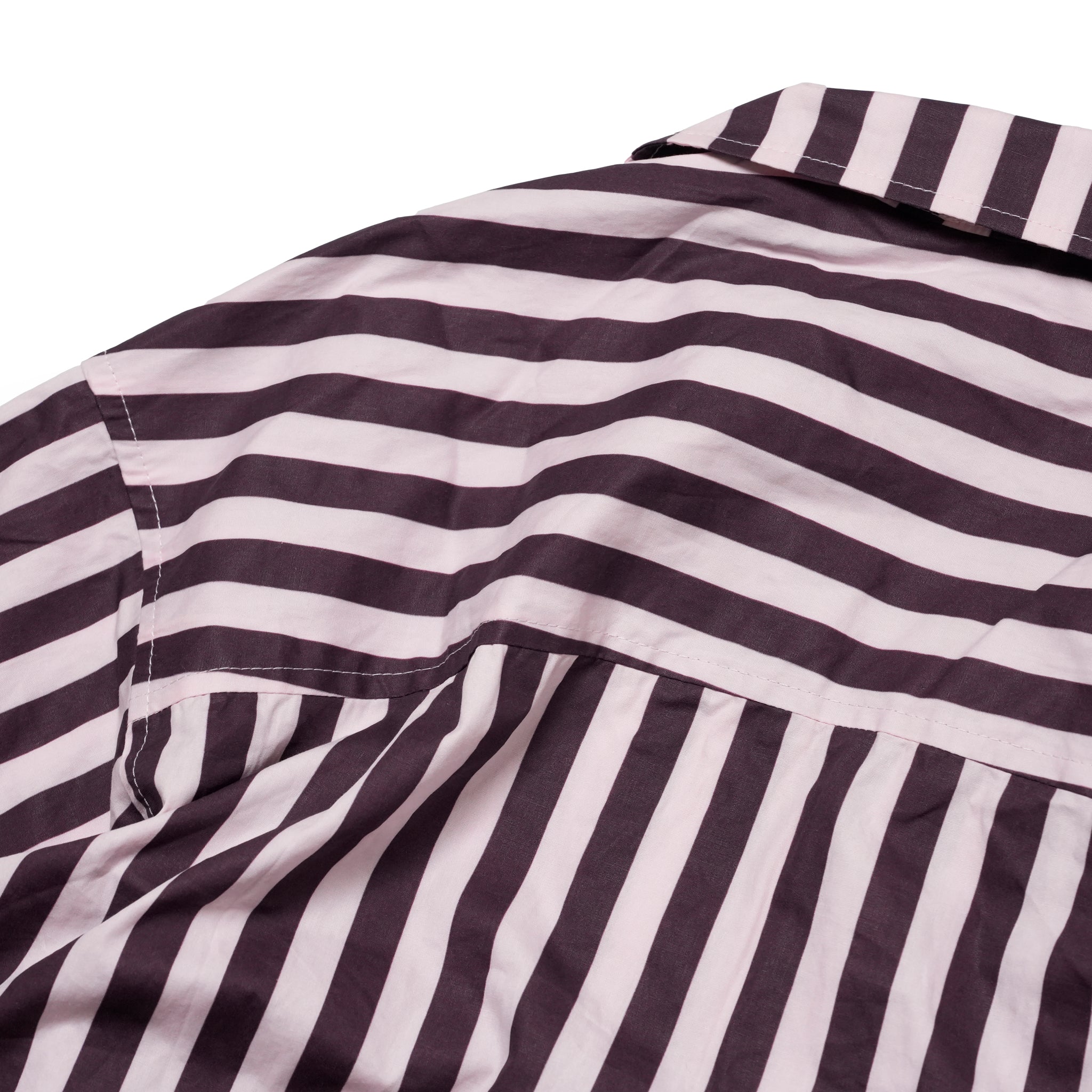 Deck Stripe Revere Collar Shirt | Color_Pink | No_32SM01BLM163PNK_PINK【SISTER JANE_シスタージェーン】