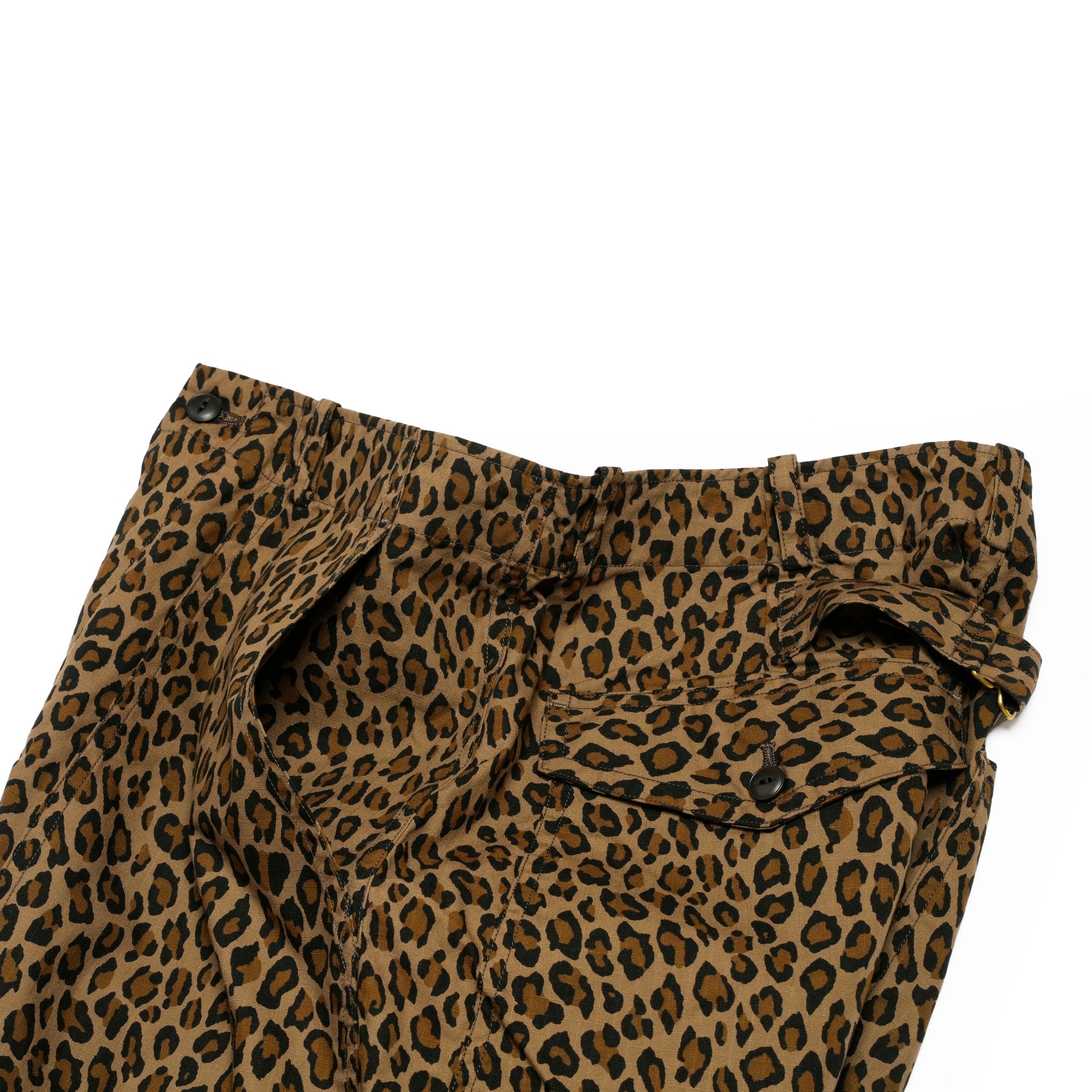 BAKER PANTS-RIP STOP | Color_Leopard | No_bp-03_leopard【CATTA_カッタ】