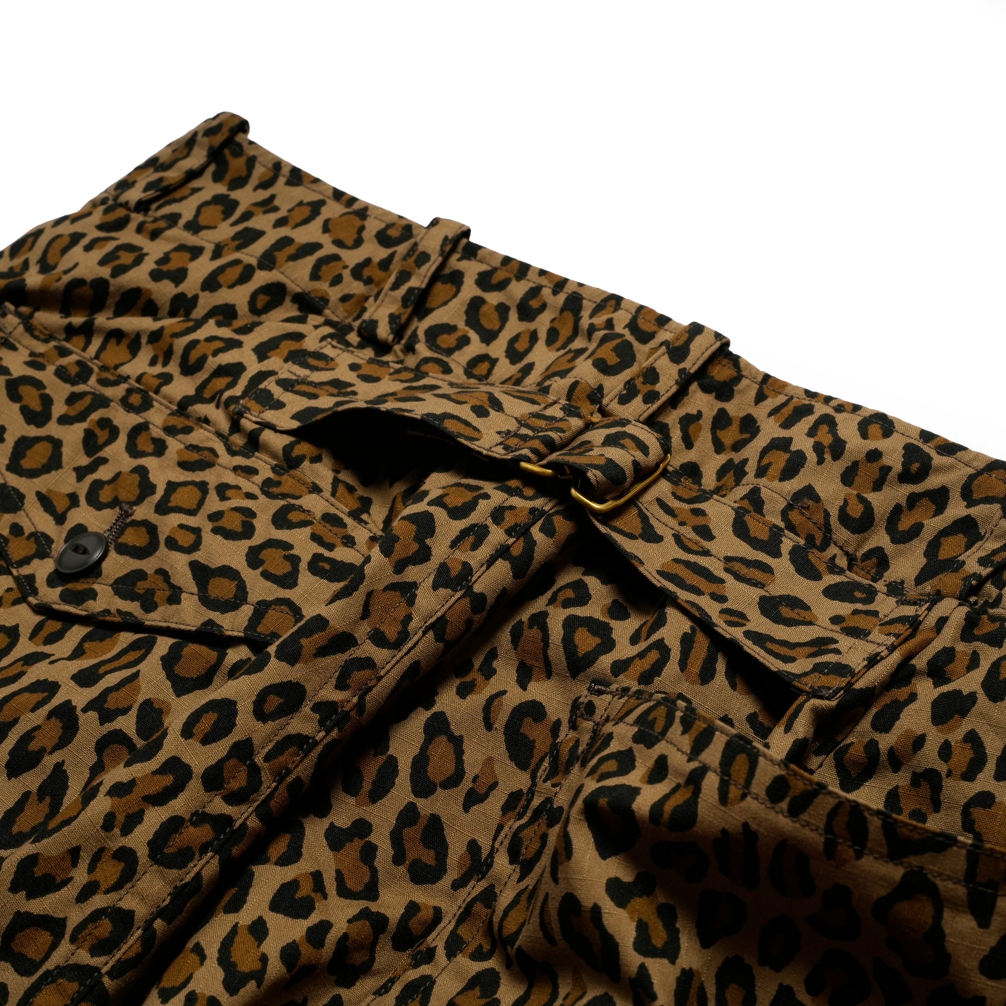 BAKER PANTS-RIP STOP | Color_Leopard | No_bp-03_leopard【CATTA_カッタ】