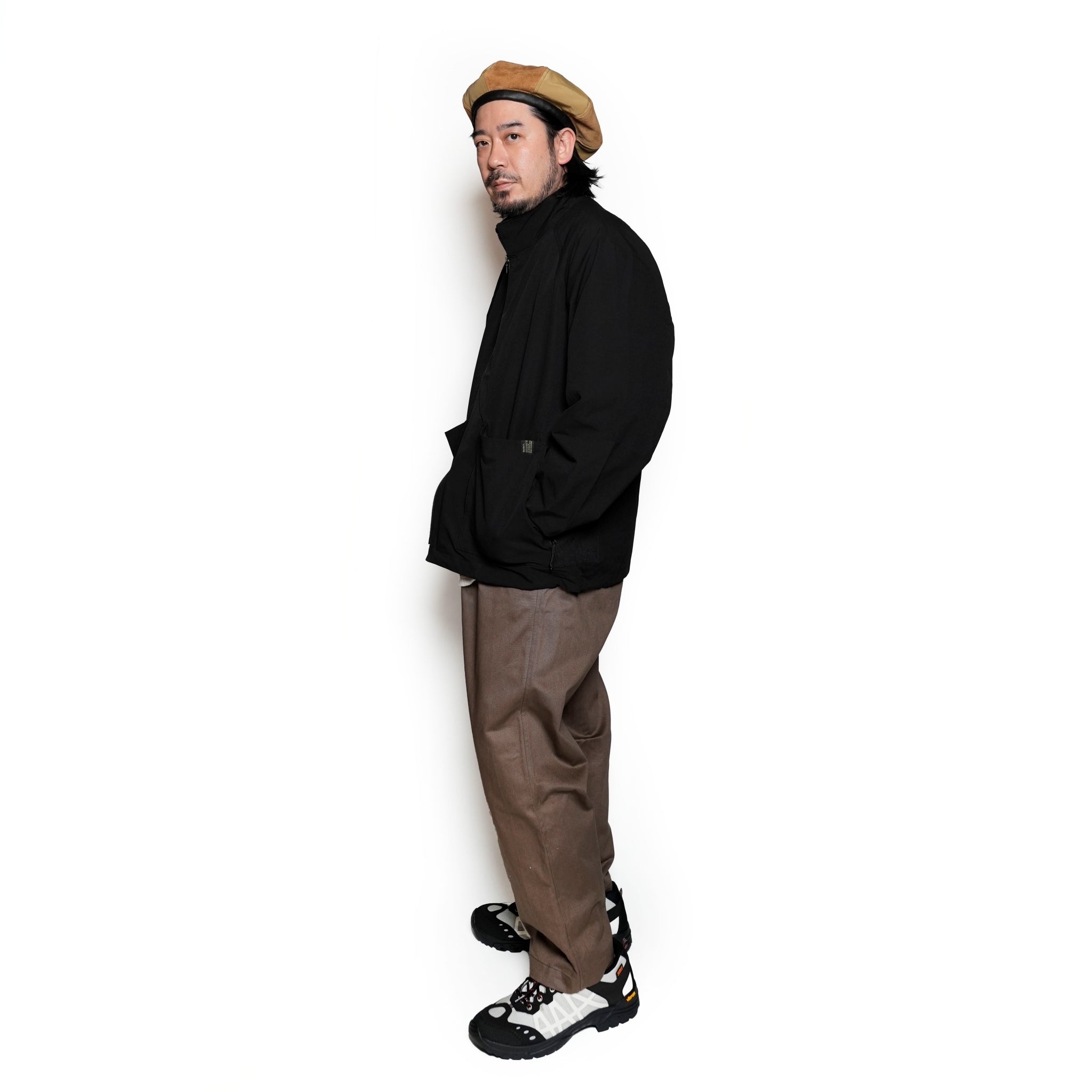 901T-1786 | BERG-6P JACKET  | Color:Black  |【QUOLT_クオルト】